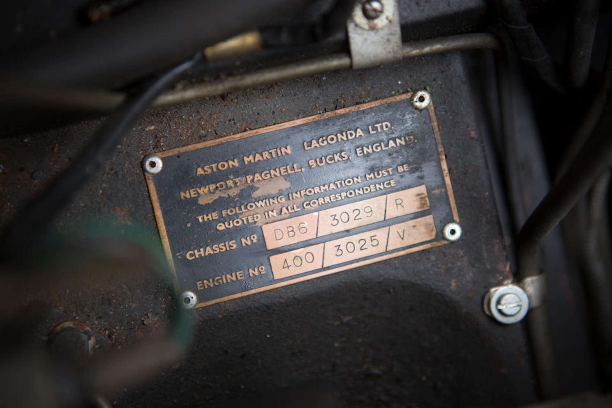 1967 Aston Martin DB6 Vantage-Auction Lot