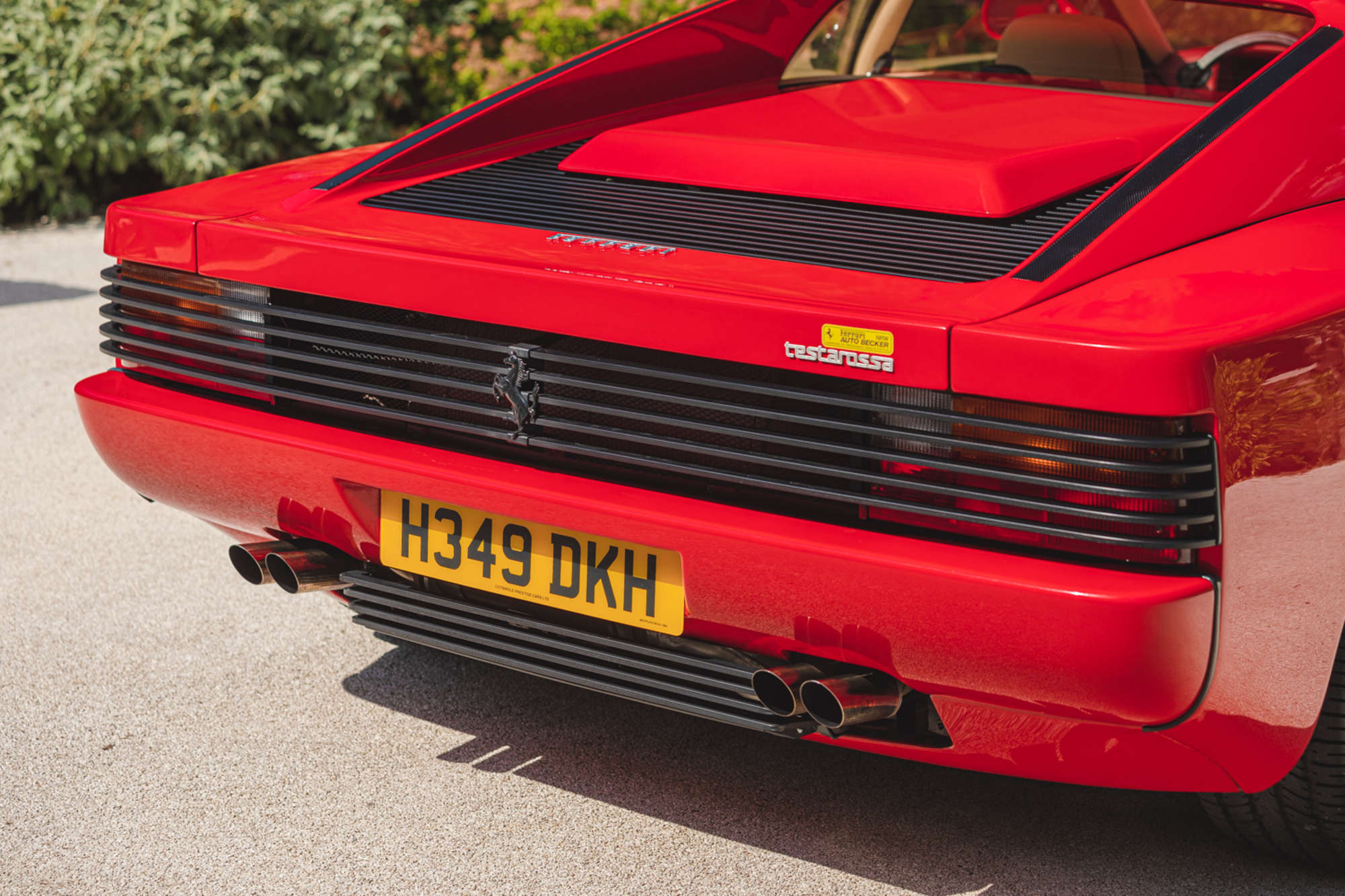 1991 Ferrari Testarossa - 1,829 Kilometres From New & Classi-Auction Lot