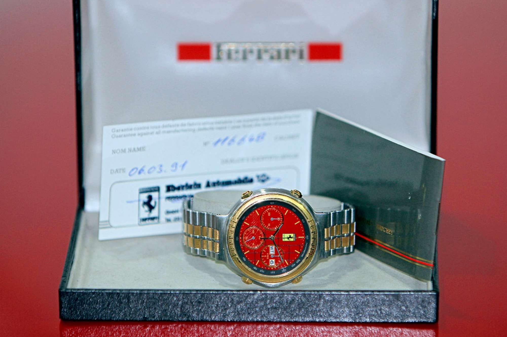1991 Ferrari Testarossa - 1,829 Kilometres From New & Classi-Auction Lot