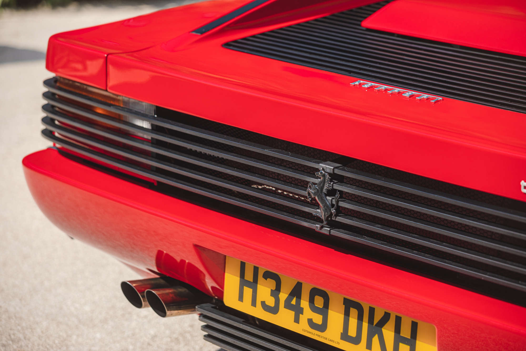 1991 Ferrari Testarossa - 1,829 Kilometres From New & Classi-Auction Lot