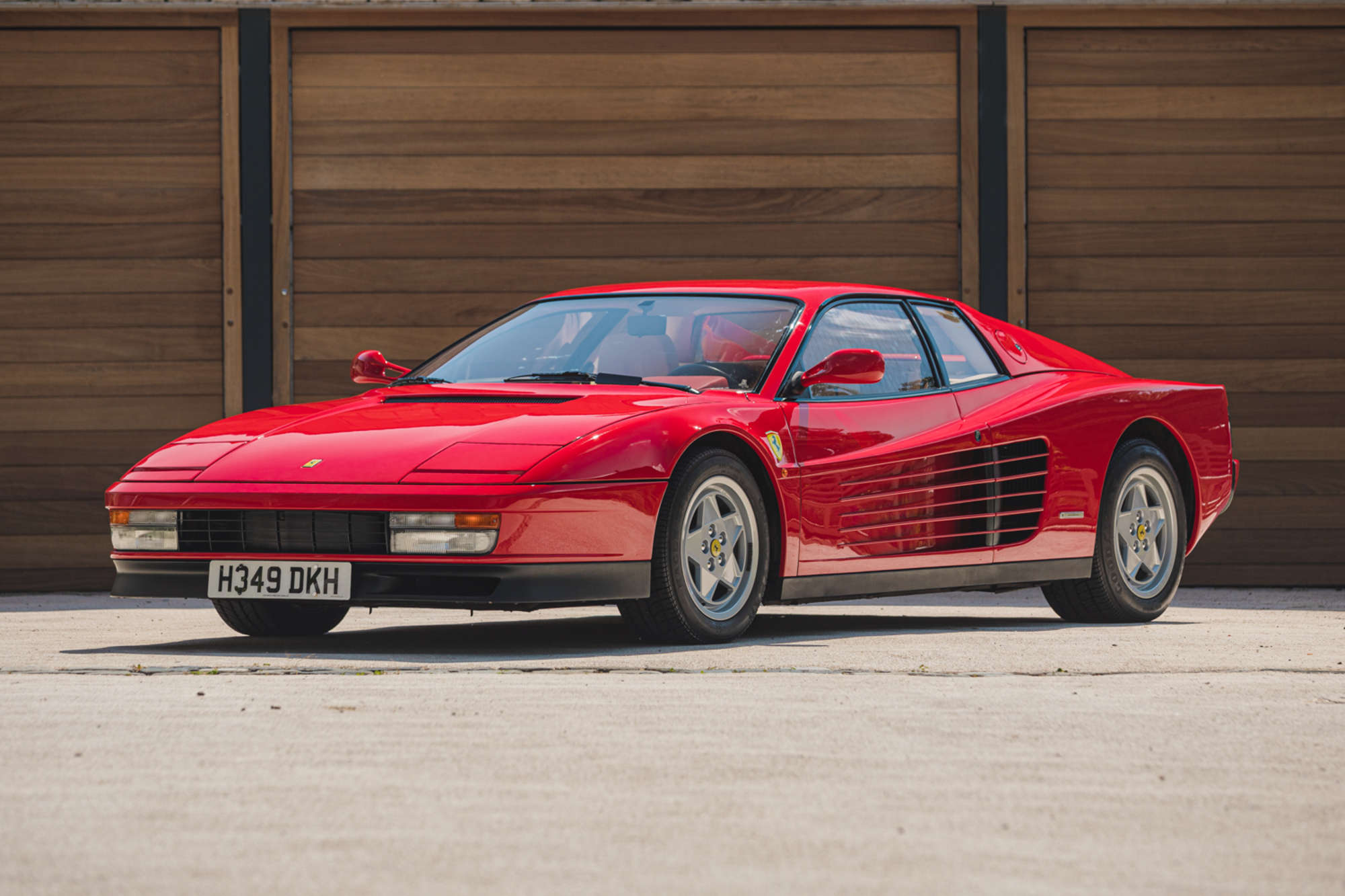 1991 Ferrari Testarossa - 1,829 Kilometres From New & Classi-Auction Lot