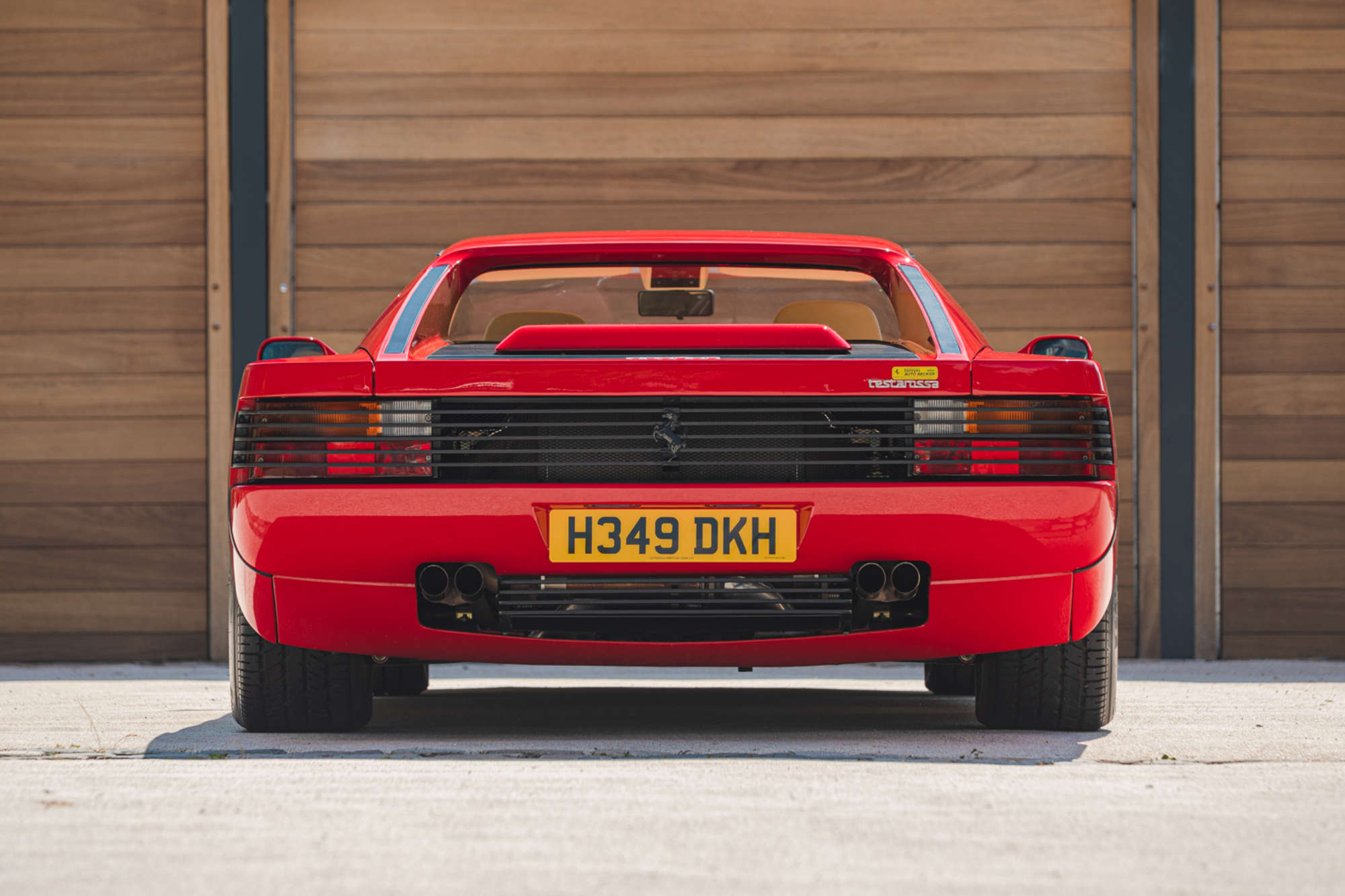 1991 Ferrari Testarossa - 1,829 Kilometres From New & Classi-Auction Lot