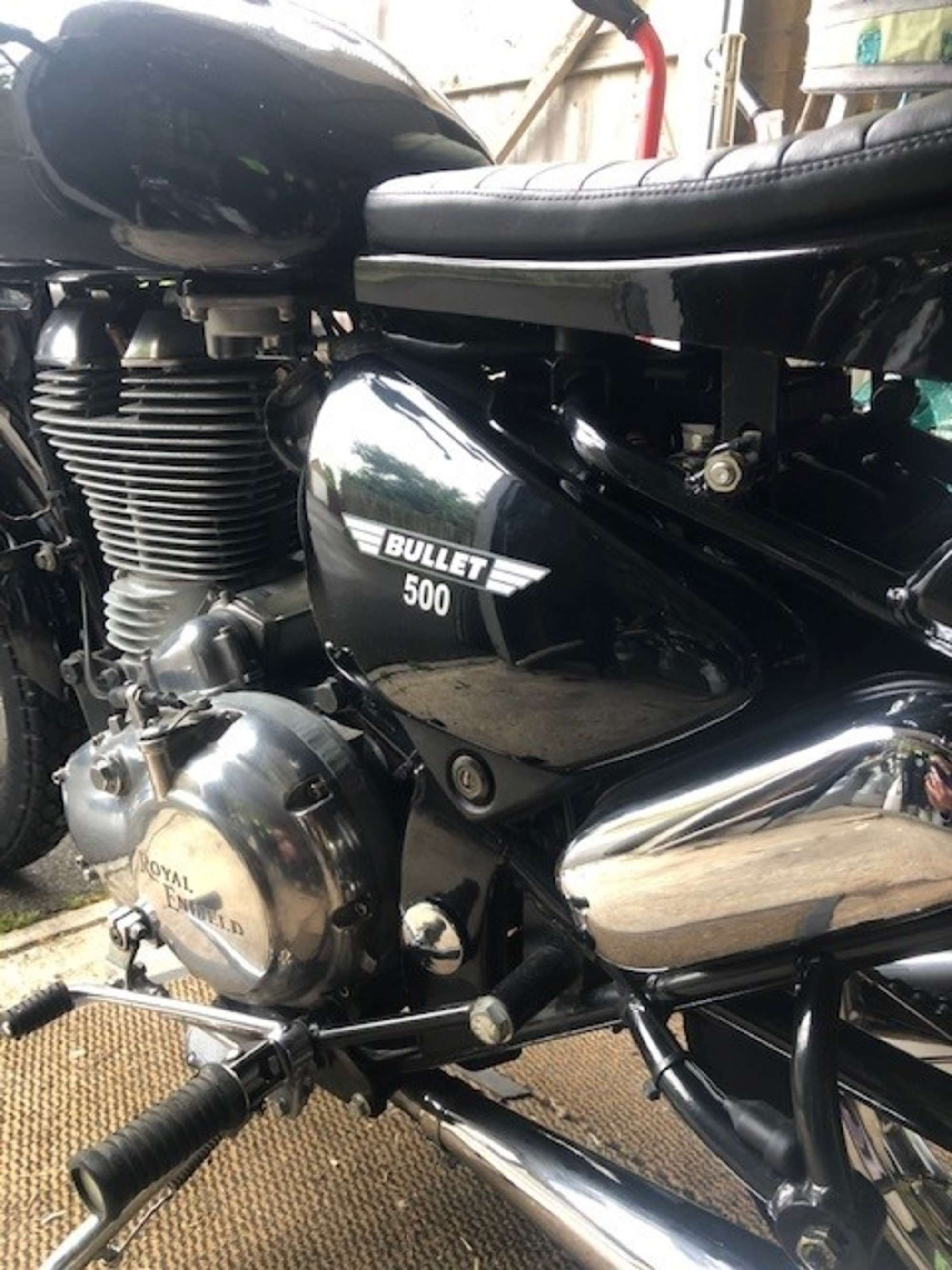 2012 Royal Enfield Bullet 500 Fury-Sold