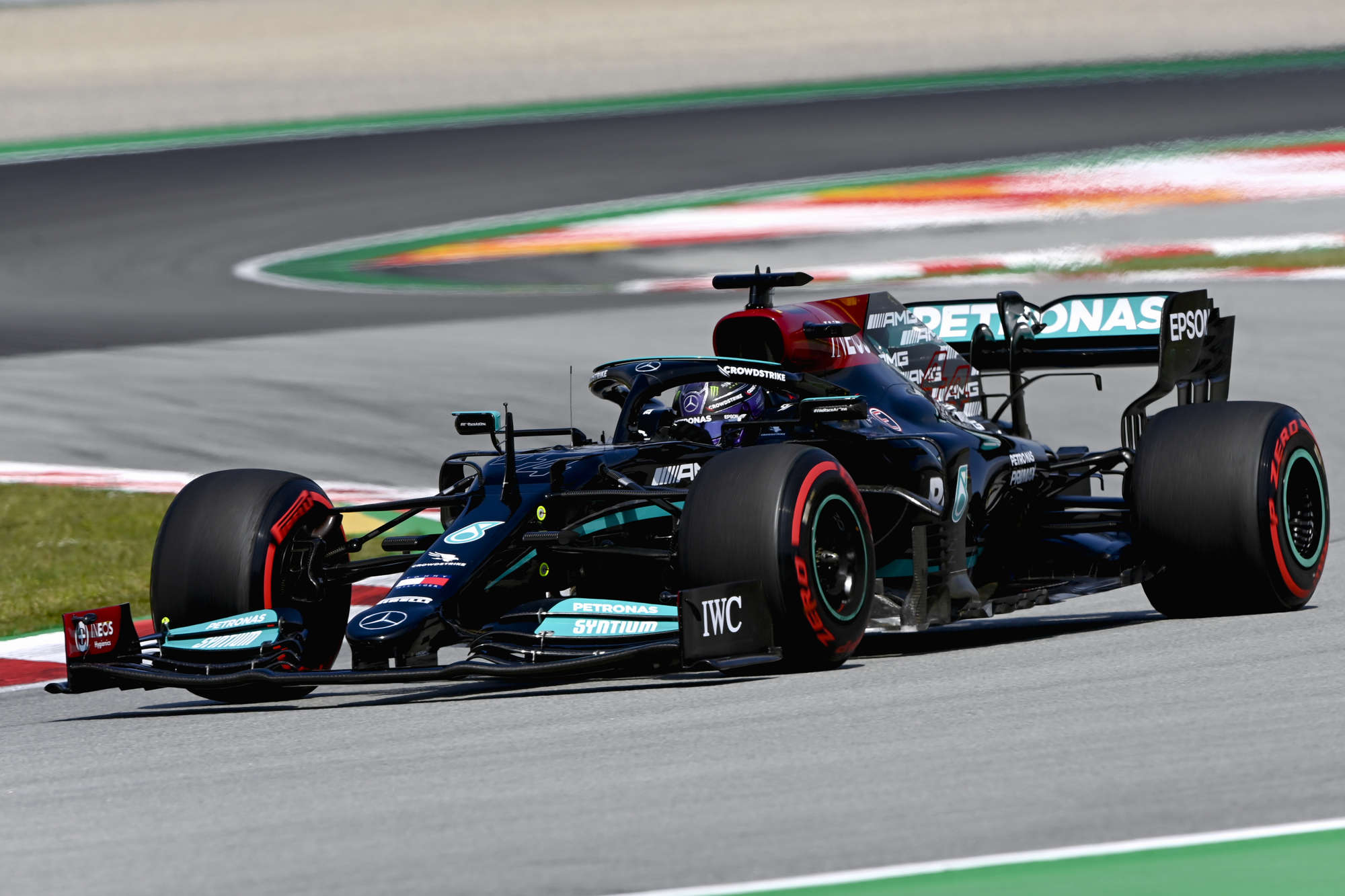 Charity Lot: A Pair of Used Driver's Gloves Signed by Lewis -Sold