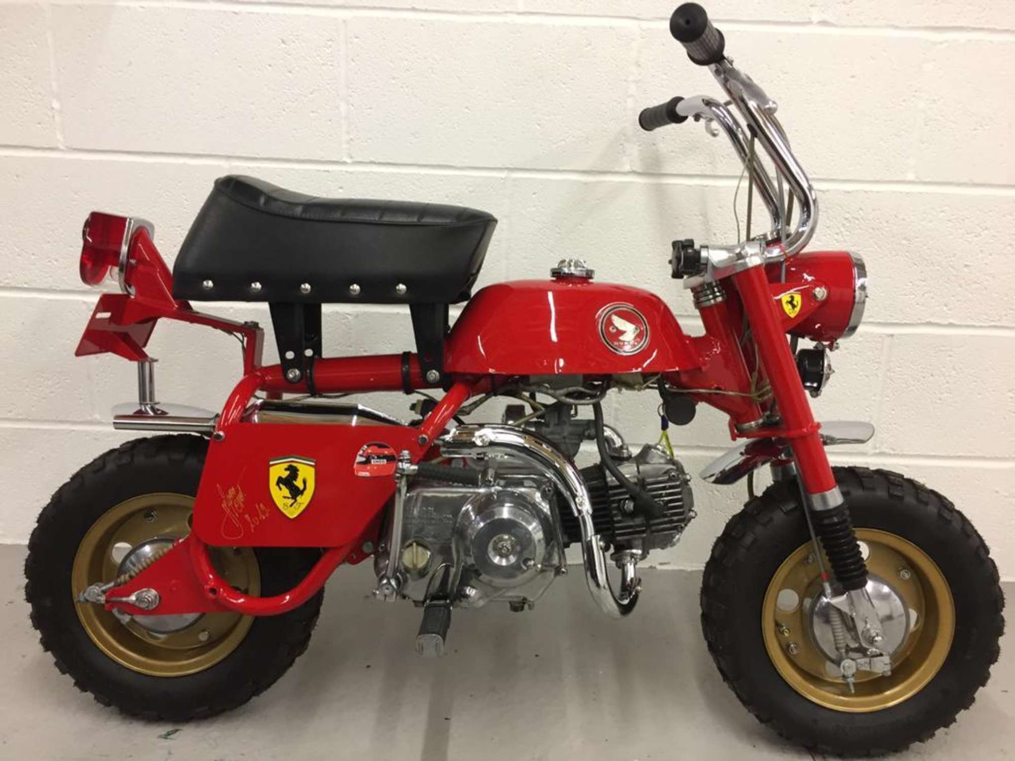 1969 Honda Z50A Ferrari Tribute Monkey Bike-Sold
