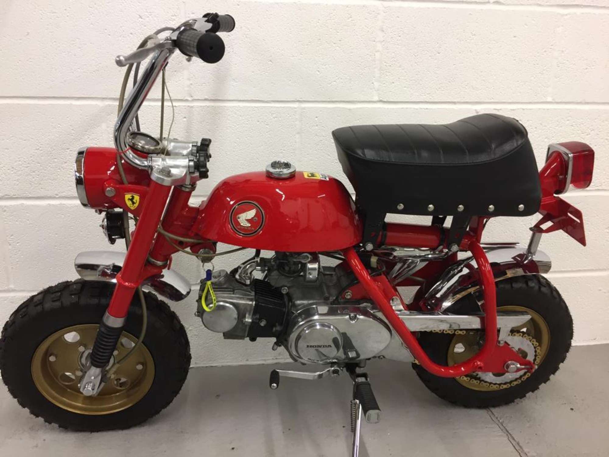 1969 Honda Z50A Ferrari Tribute Monkey Bike-Sold