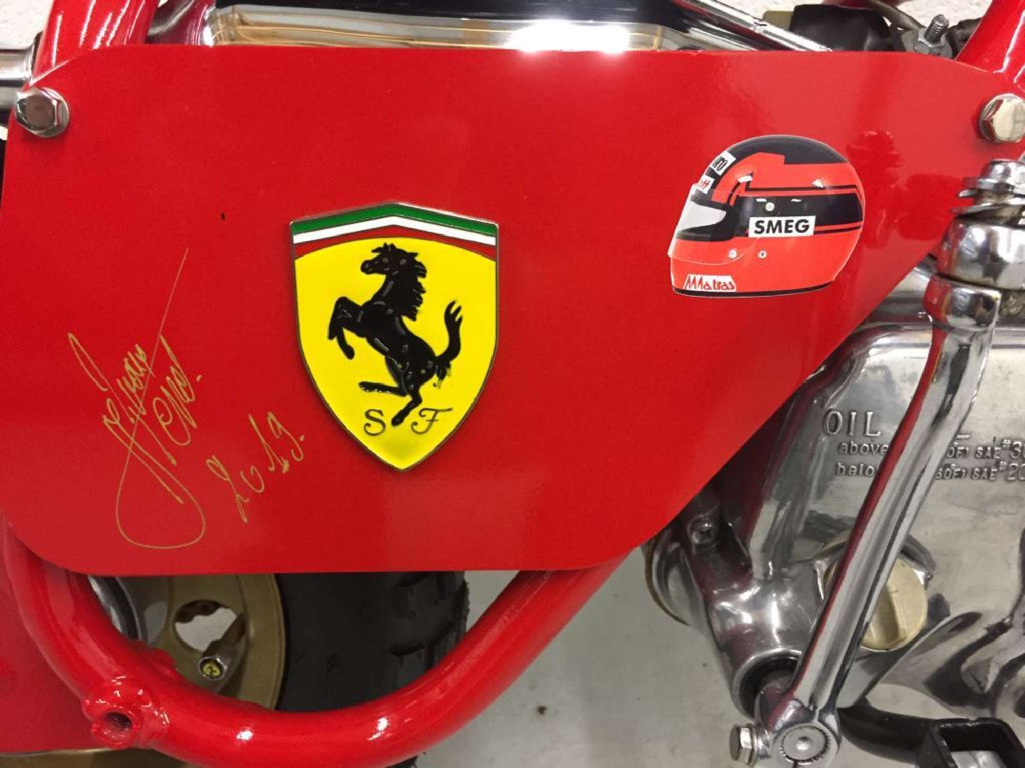 1969 Honda Z50A Ferrari Tribute Monkey Bike-Sold