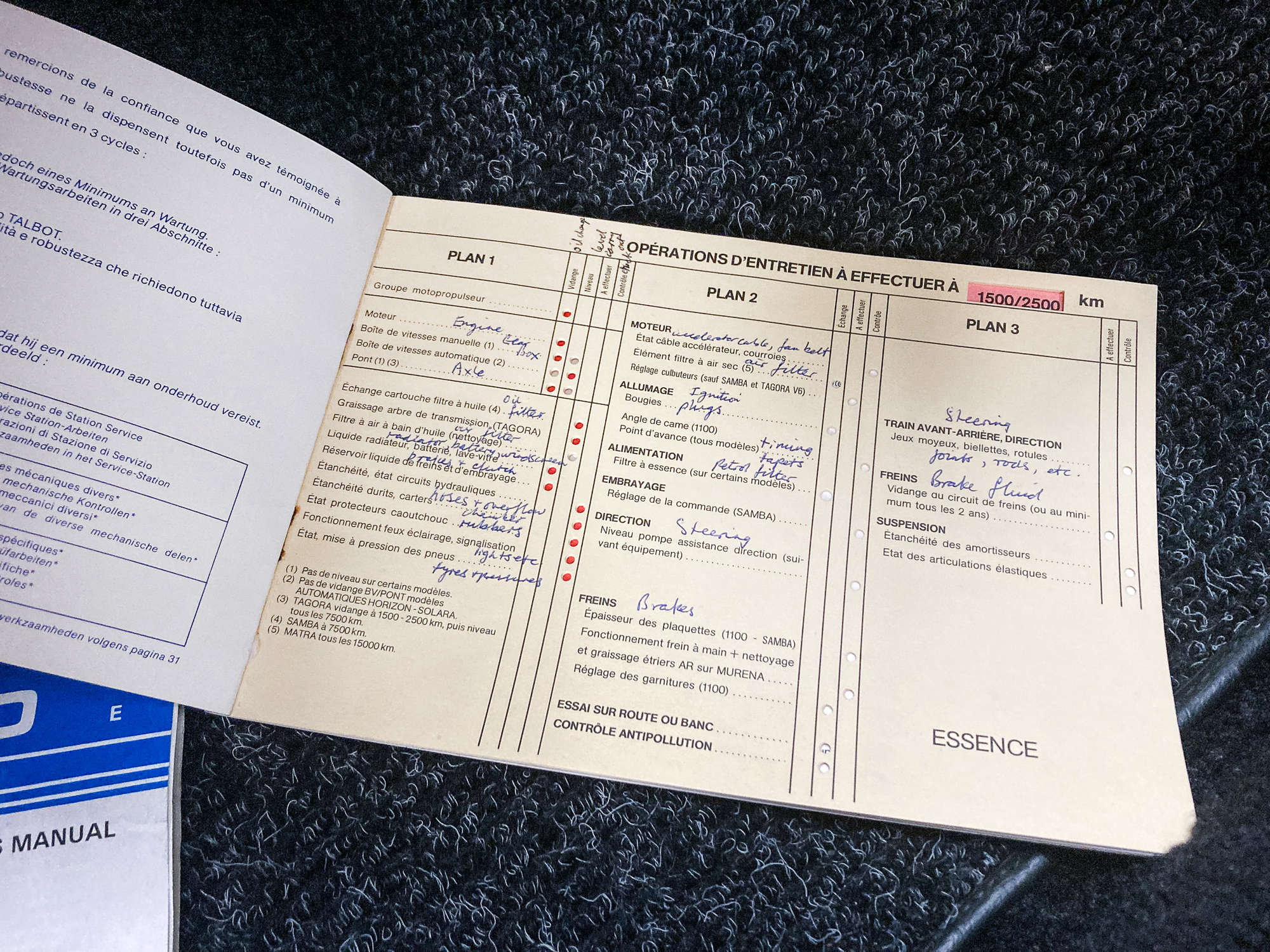 1983 Talbot-Matra Murena-Sold