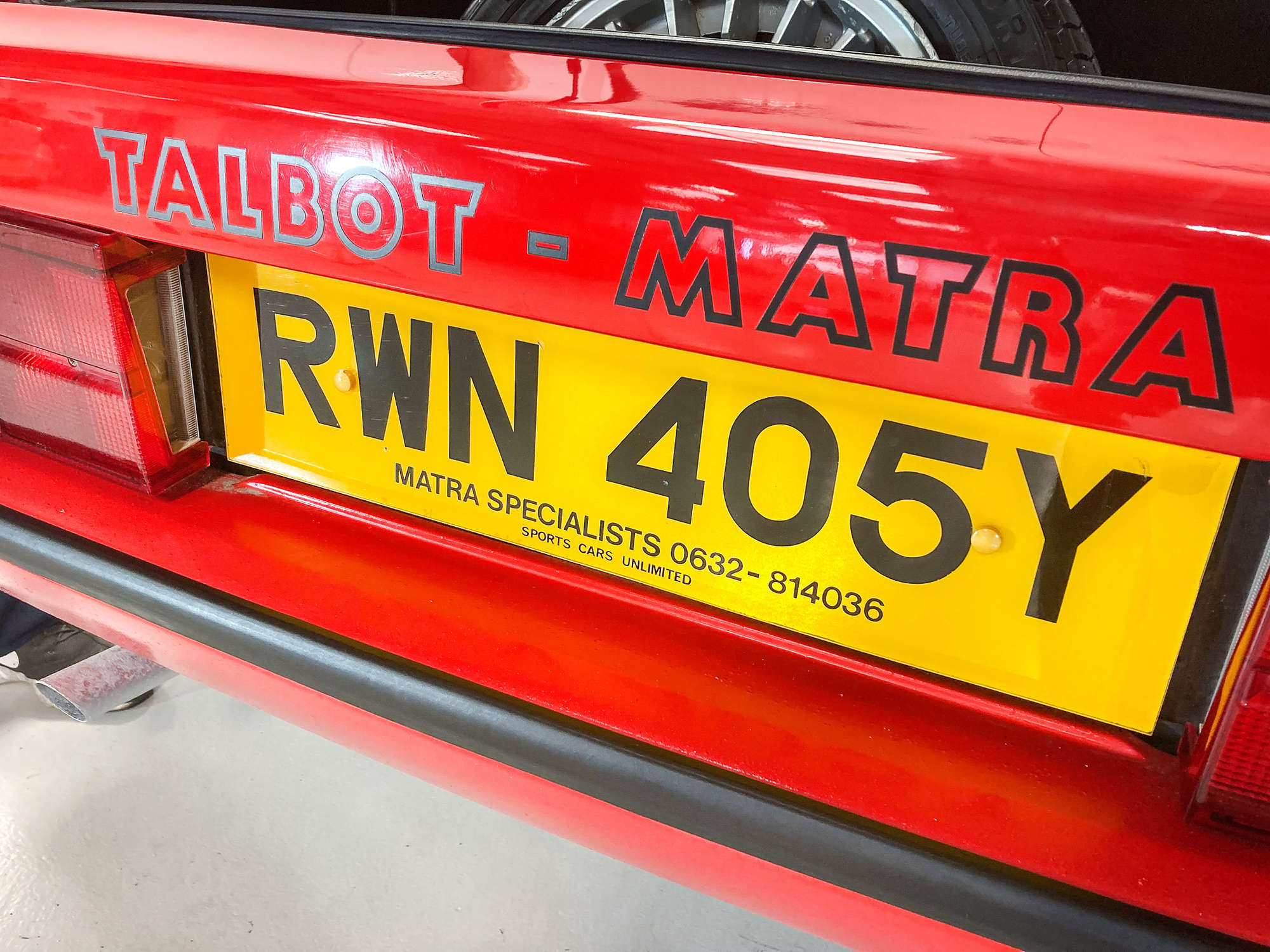 1983 Talbot-Matra Murena-Sold