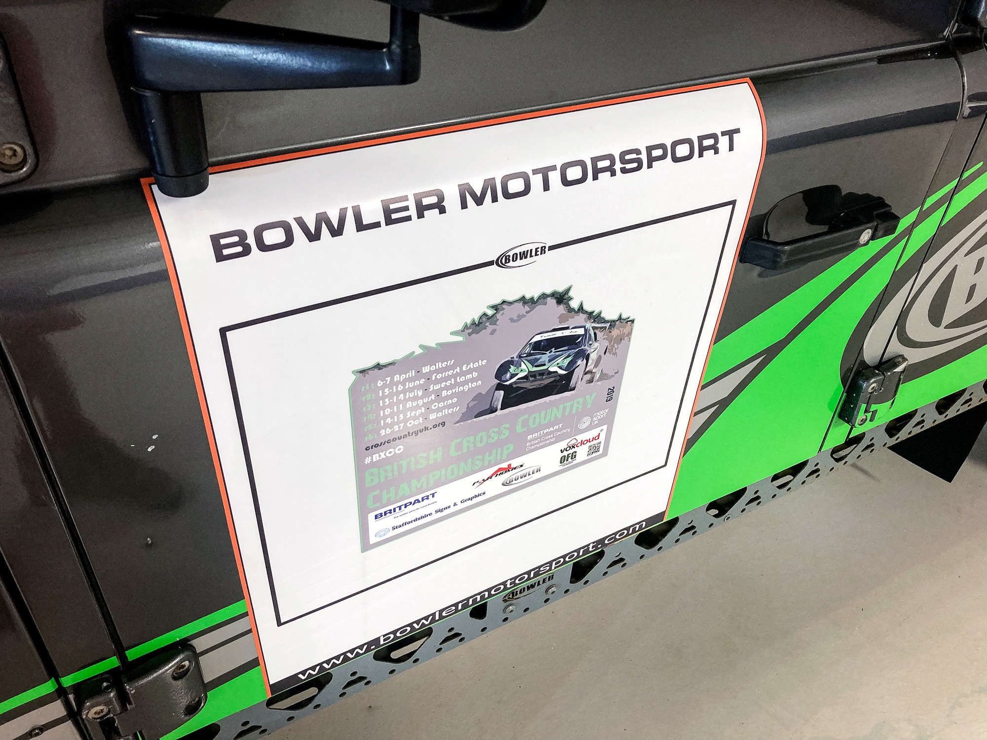 2016 Bowler CSP V8 Prototype 'P1'-Auction Lot