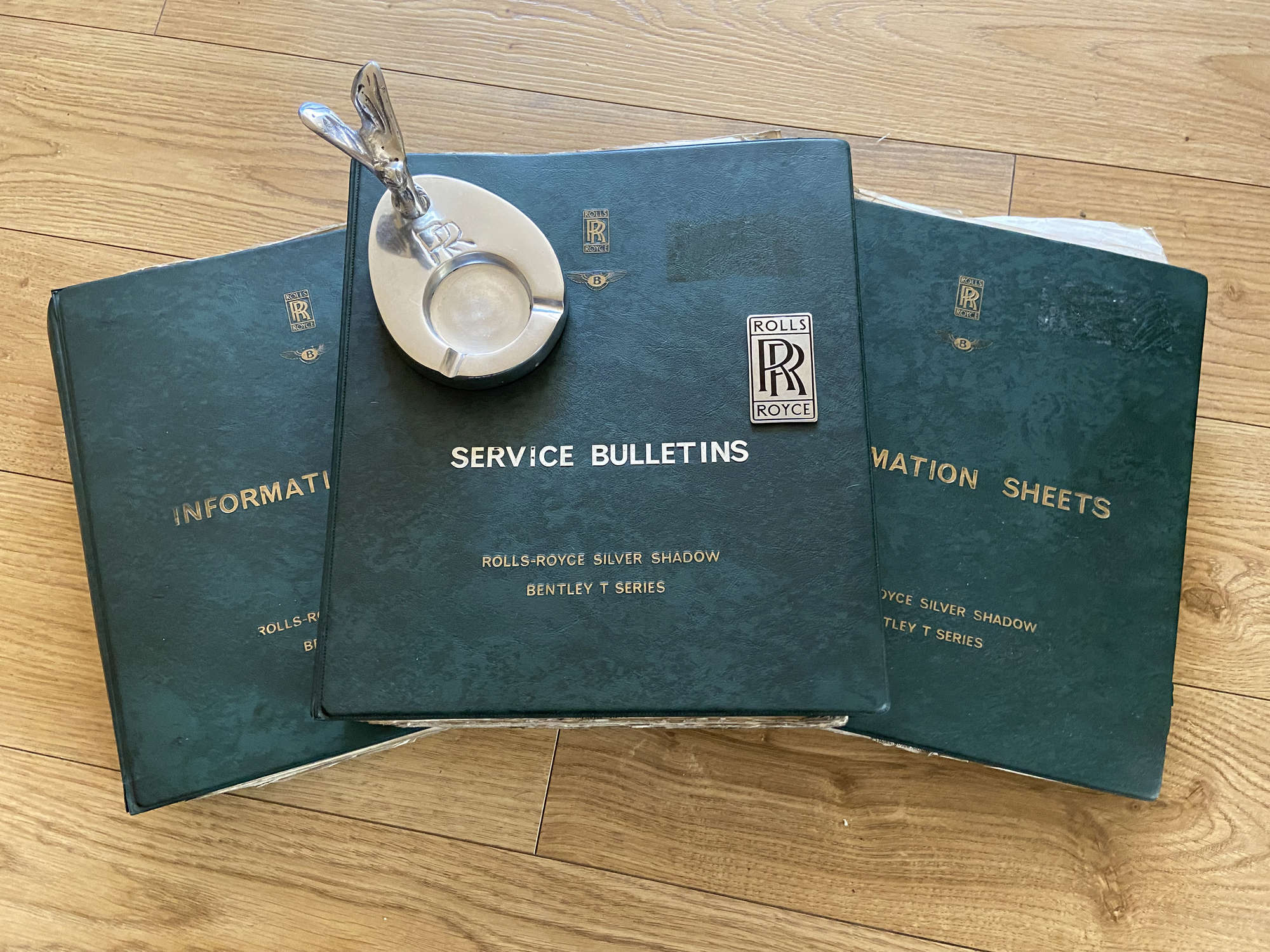 Rolls-Royce and Bentley Maintenance Books, 'Silver Lady' Ash-Sold