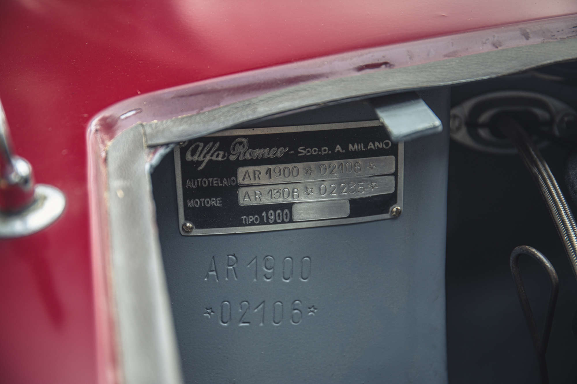 1952 Alfa 1900 ATL Barchetta-Sold