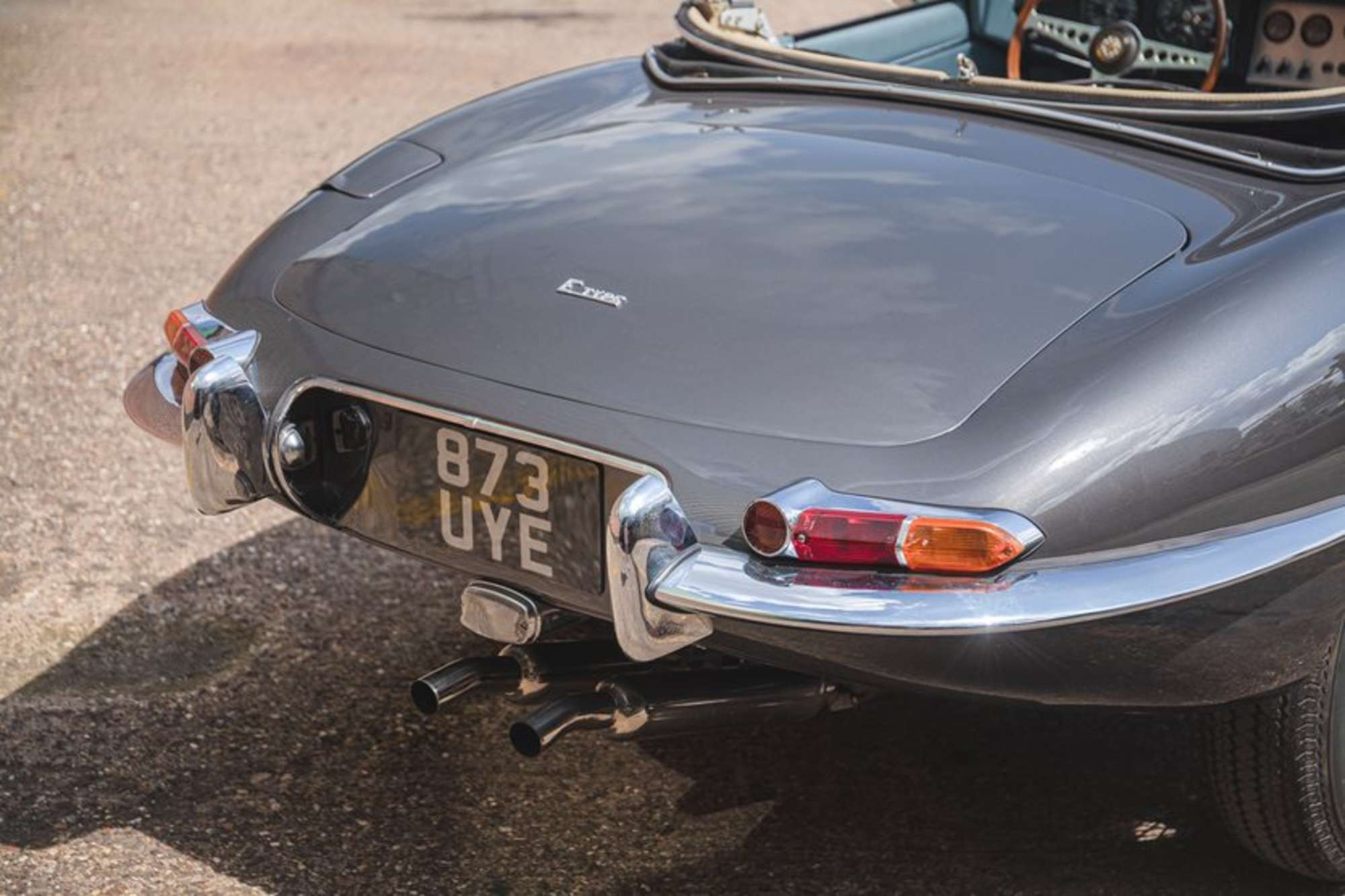 1961 Jaguar E-Type 3.8  'External Bonnet Lock' Roadster-Auction Lot
