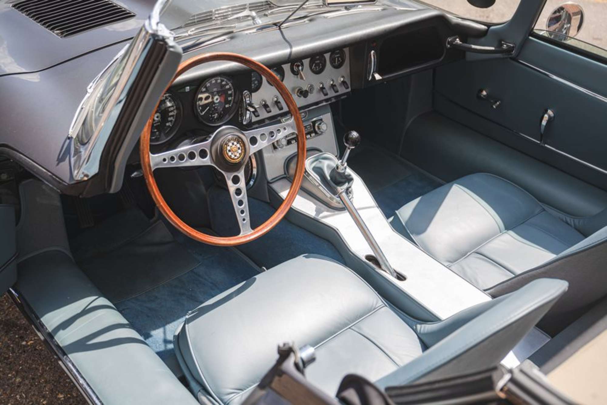 1961 Jaguar E-Type 3.8  'External Bonnet Lock' Roadster-Auction Lot