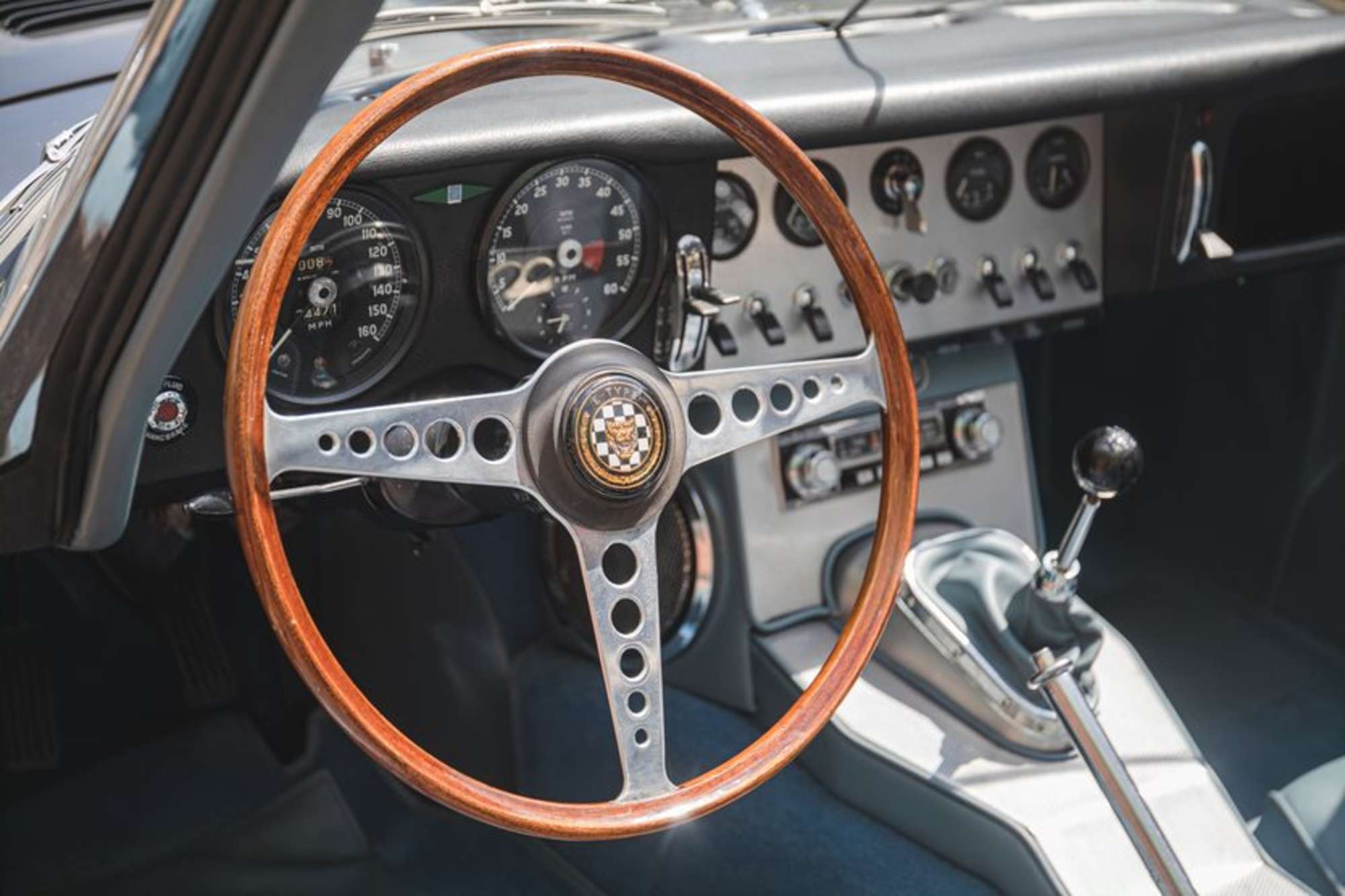 1961 Jaguar E-Type 3.8  'External Bonnet Lock' Roadster-Auction Lot