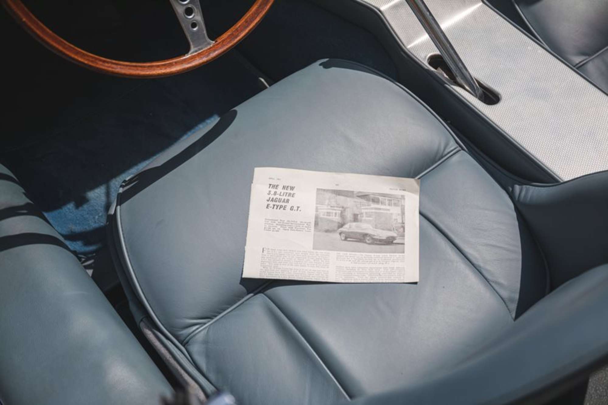 1961 Jaguar E-Type 3.8  'External Bonnet Lock' Roadster-Auction Lot