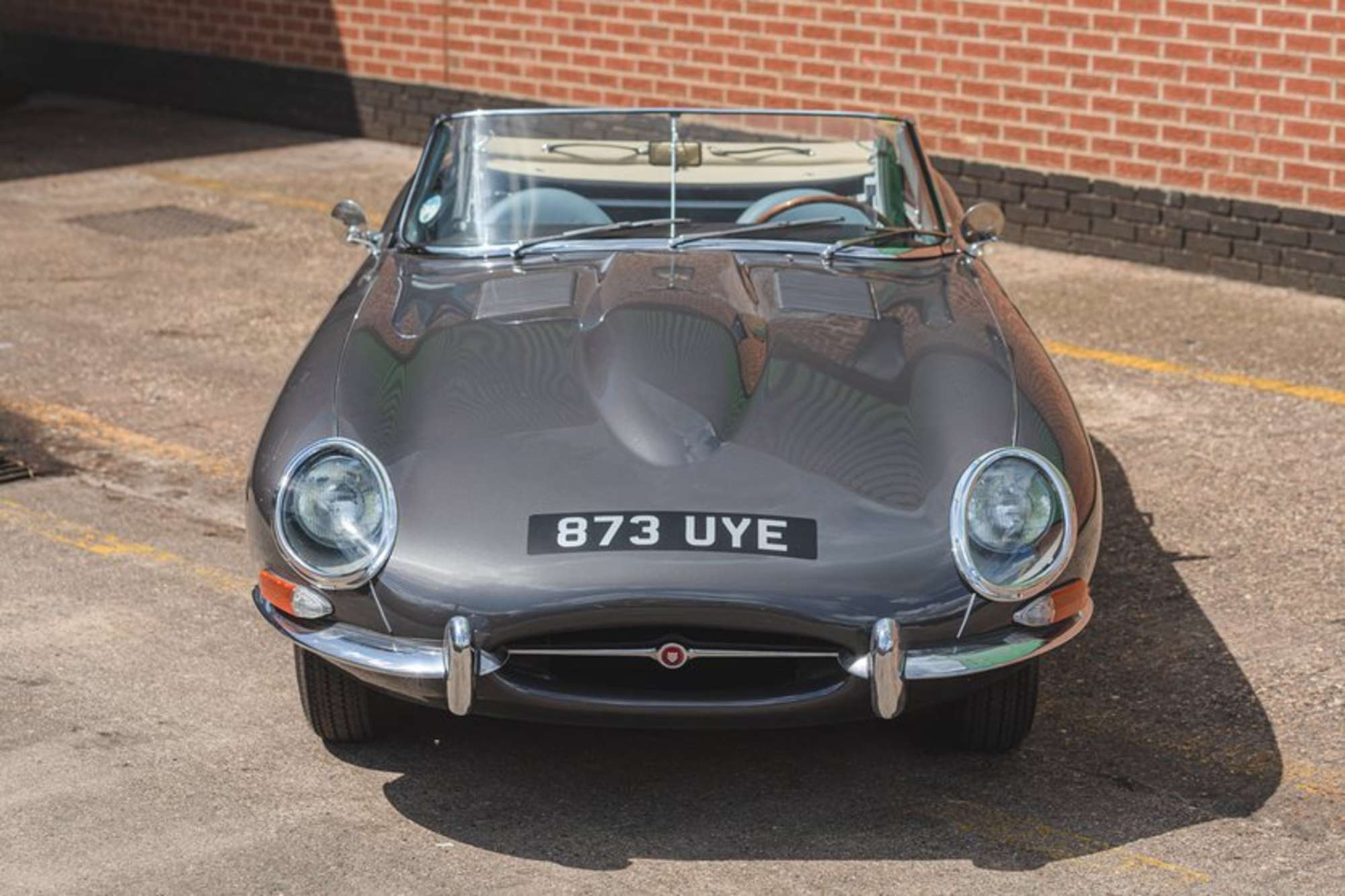 1961 Jaguar E-Type 3.8  'External Bonnet Lock' Roadster-Auction Lot
