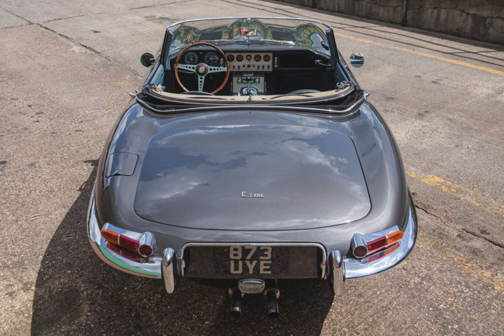 1961 Jaguar E-Type 3.8  'External Bonnet Lock' Roadster-Auction Lot