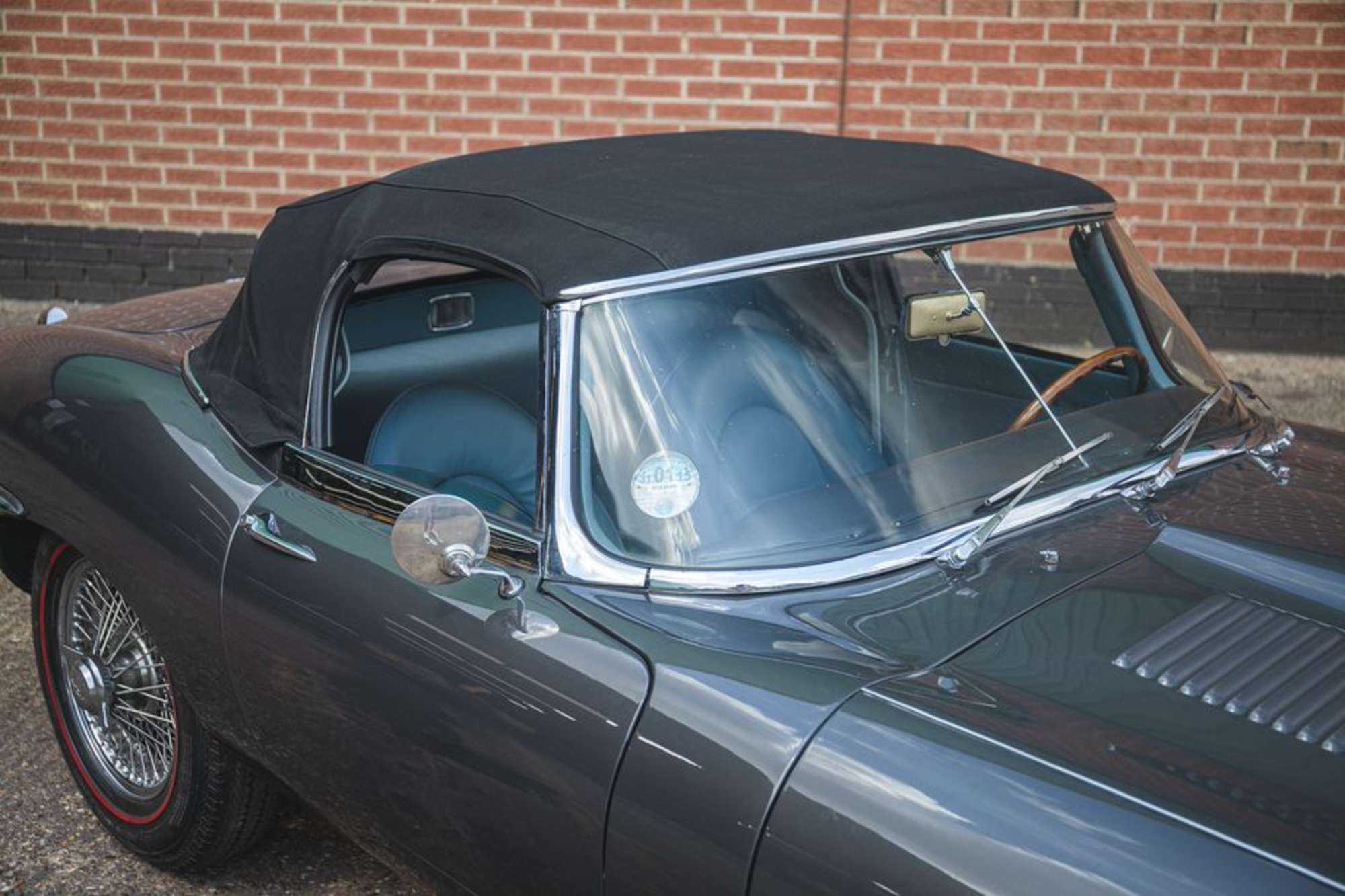 1961 Jaguar E-Type 3.8  'External Bonnet Lock' Roadster-Auction Lot