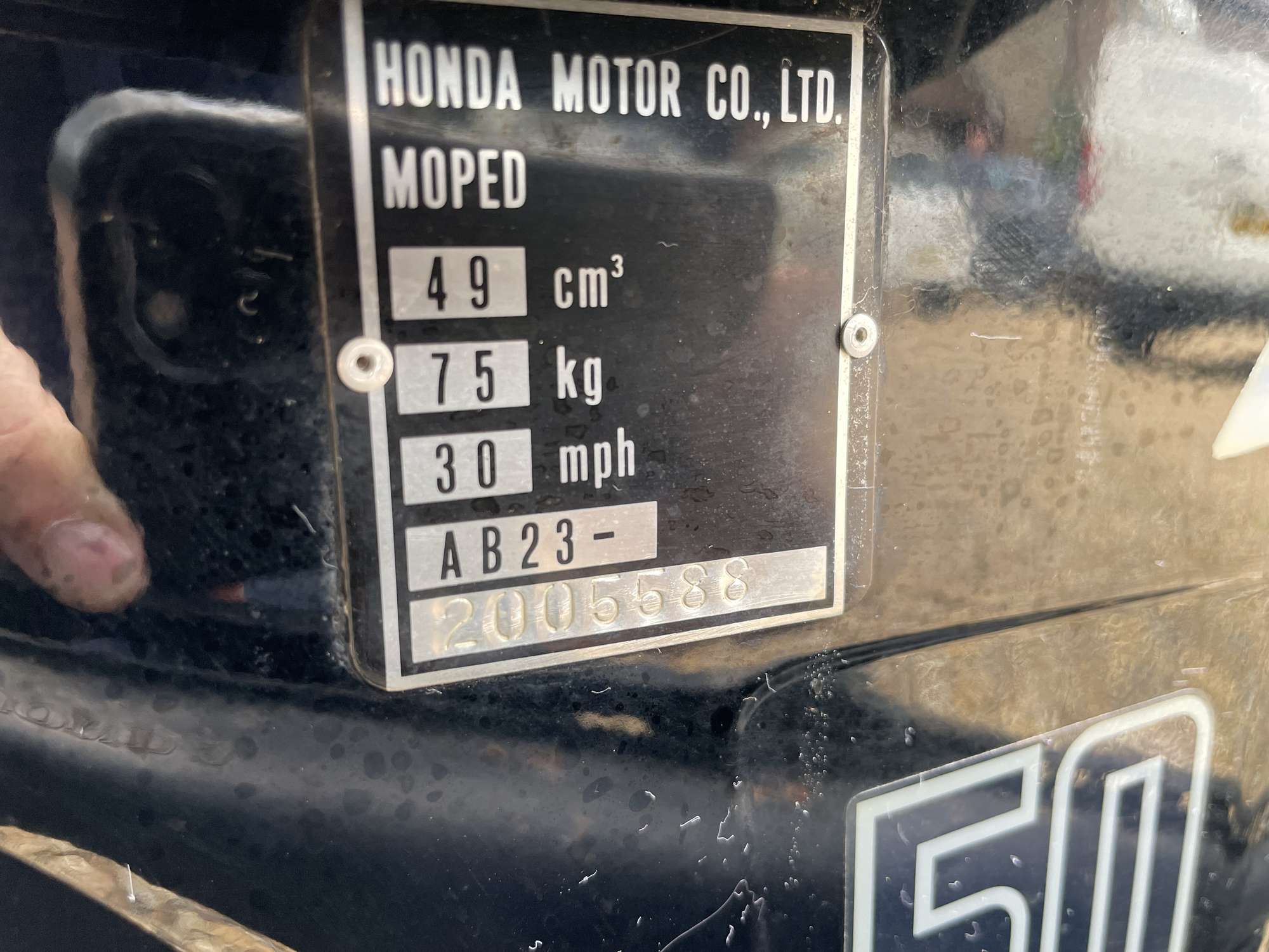 1993 Honda ST50 Dax-Sold