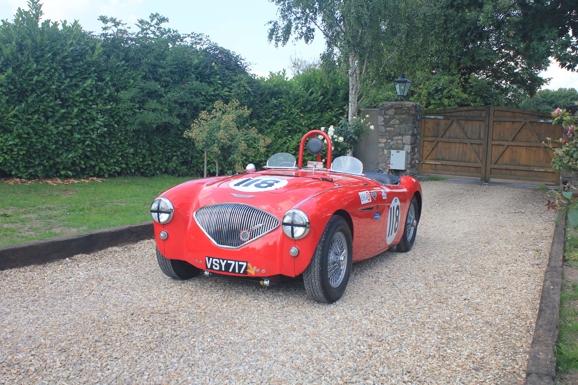 1955 Austin-Healey 100M FIA Race Car-Auction Lot