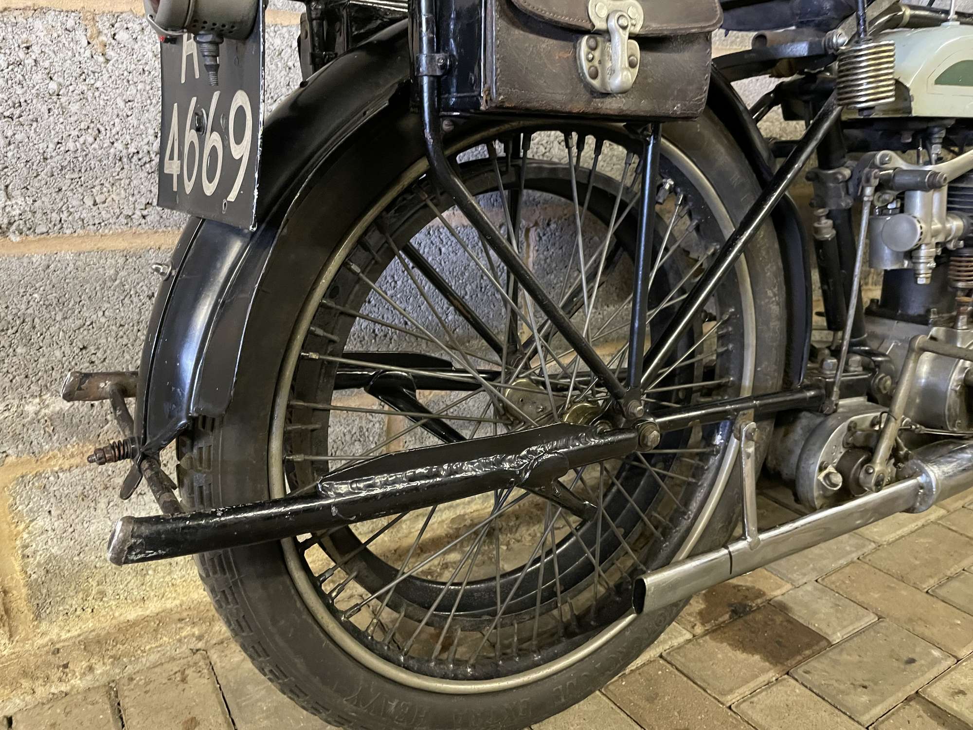 1921 Triumph Model H 550cc-Sold