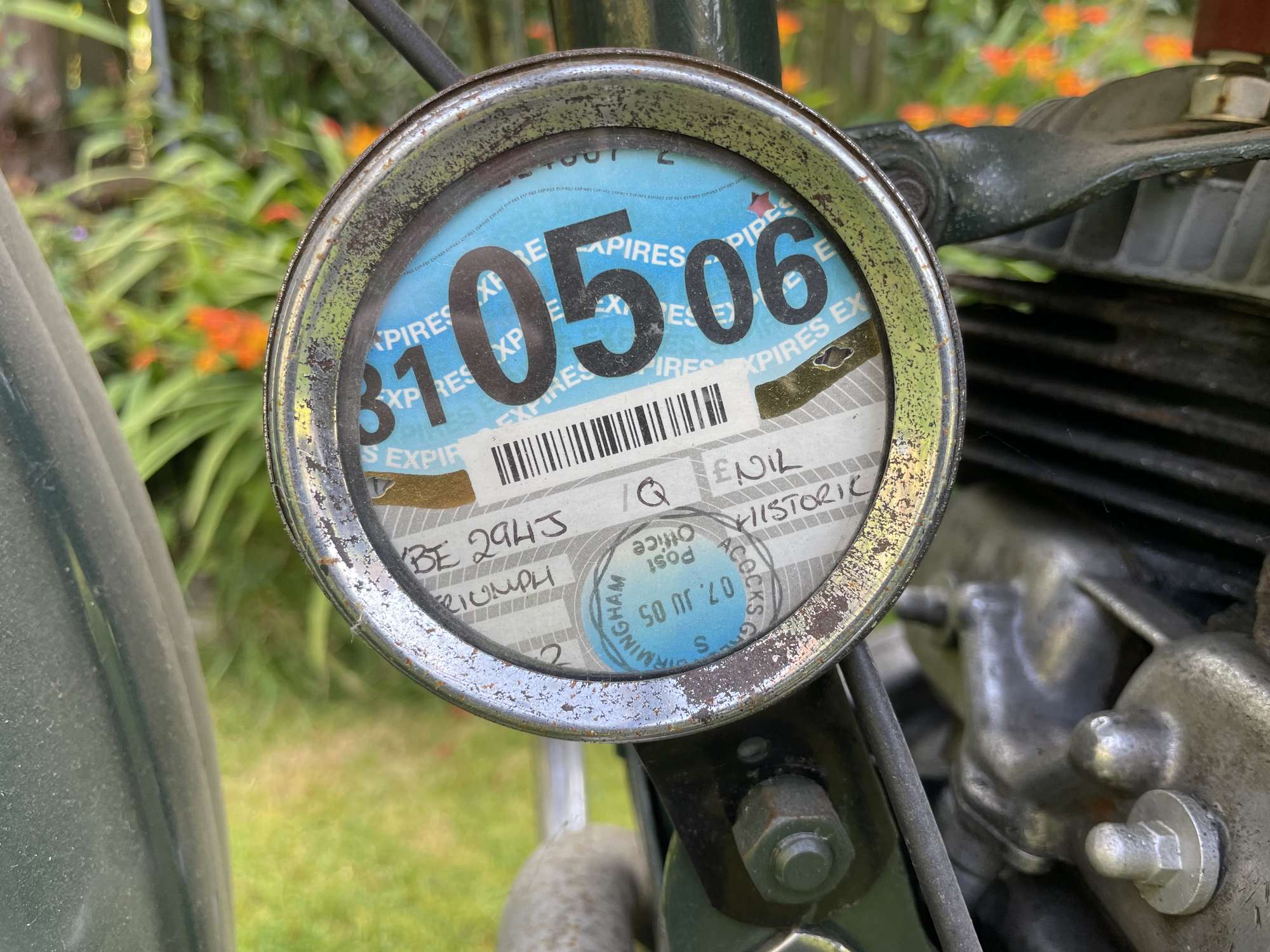 c.1958 Triumph 500cc TRW -Sold