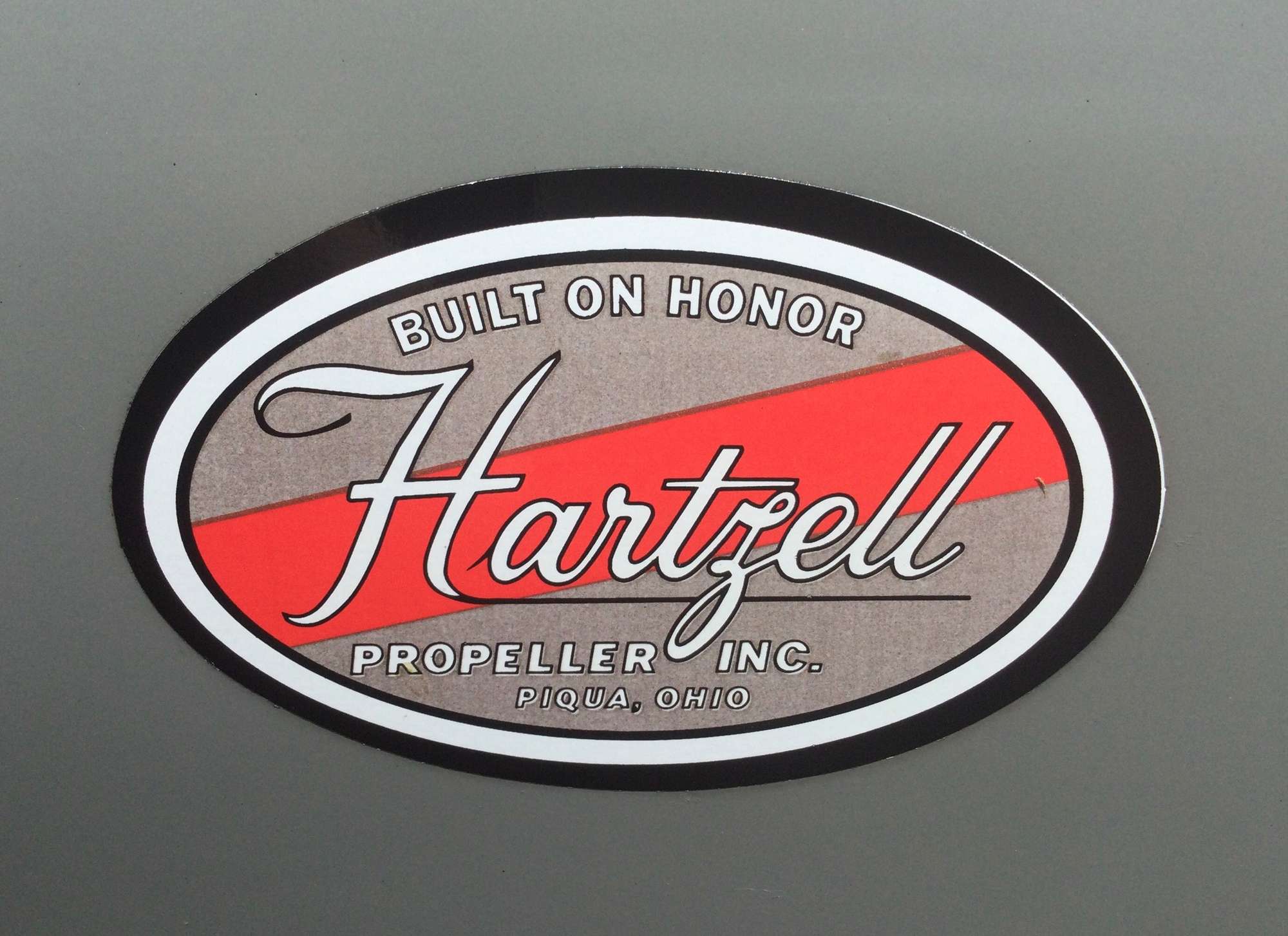 A Superb Polished Aluminium Twin-Blade Hartzell Aircraft Pro-Sold