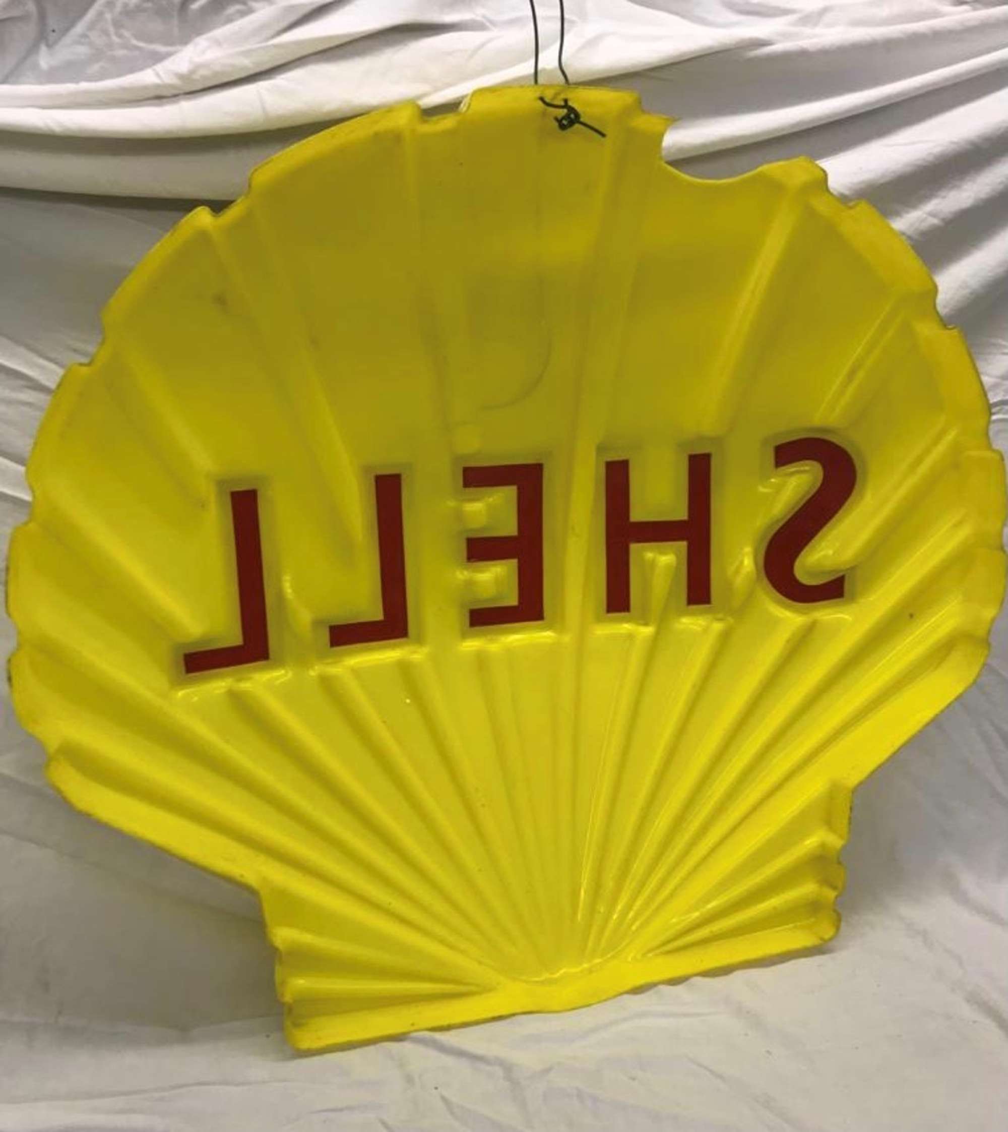 A Shell Perspex-Relief Hanging Advertising Sign. -Sold