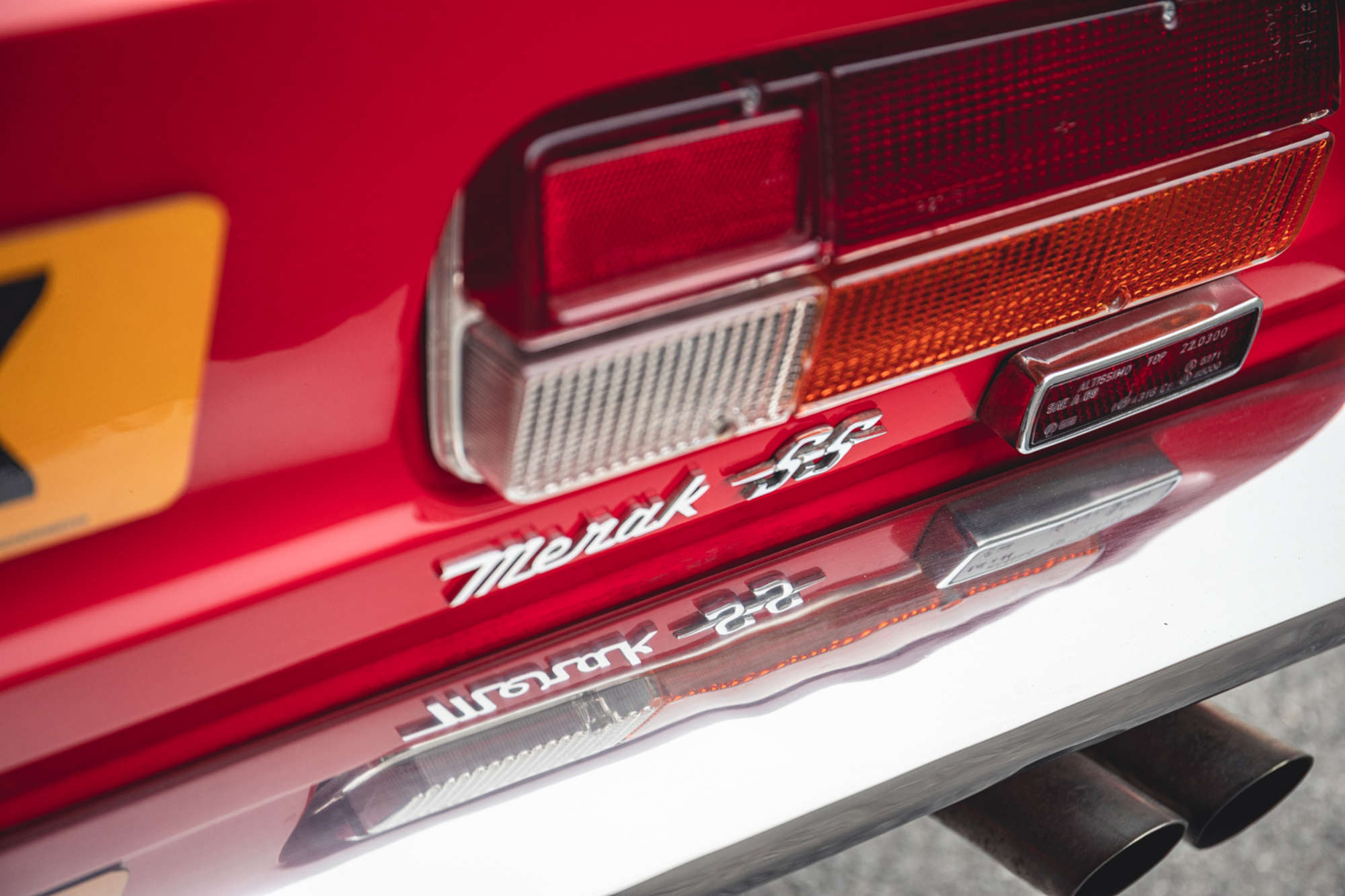 1981 Maserati Merak SS-Auction Lot