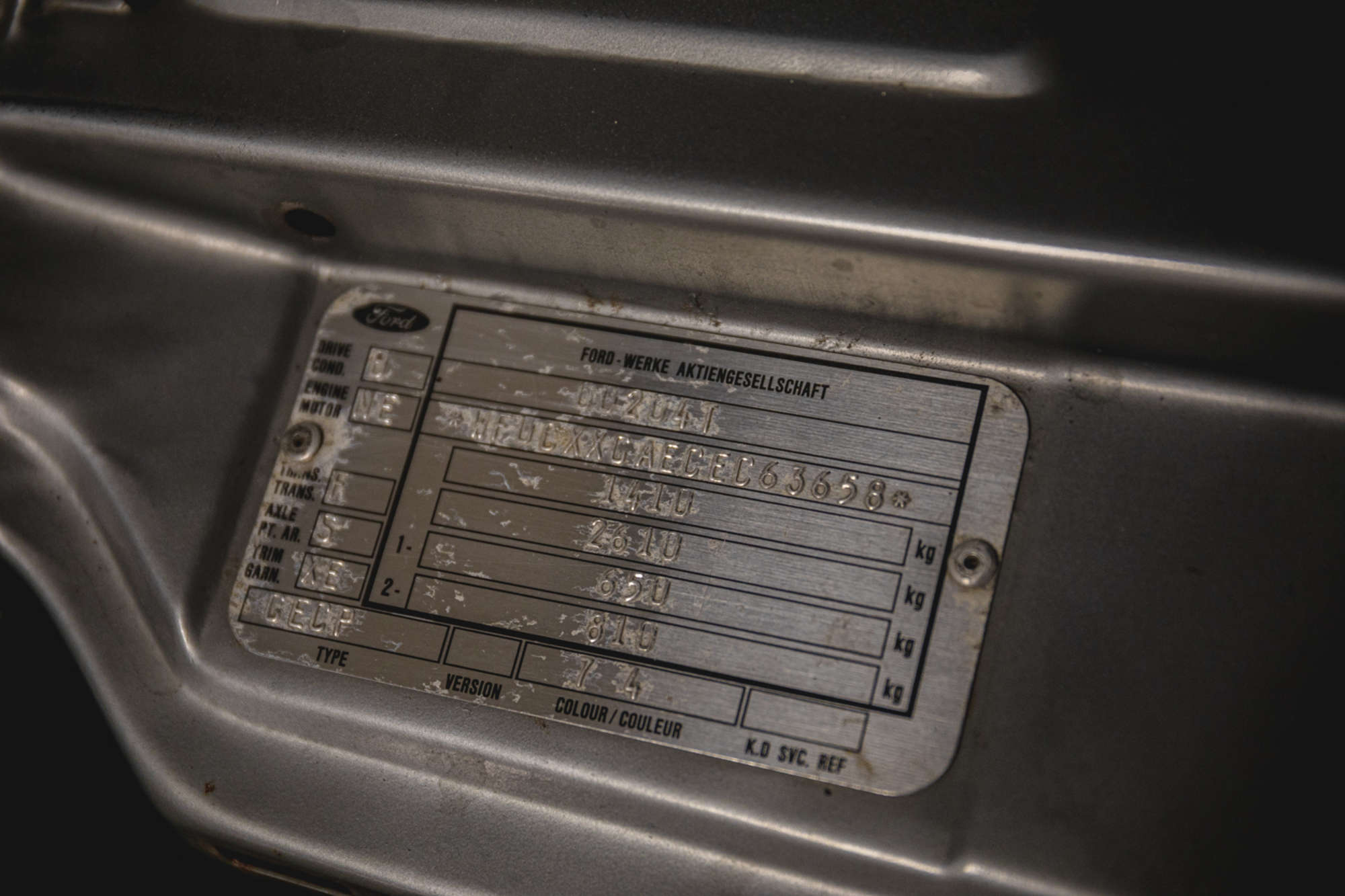 1984 Ford Capri Mk 3  2.0 Laser-Sold