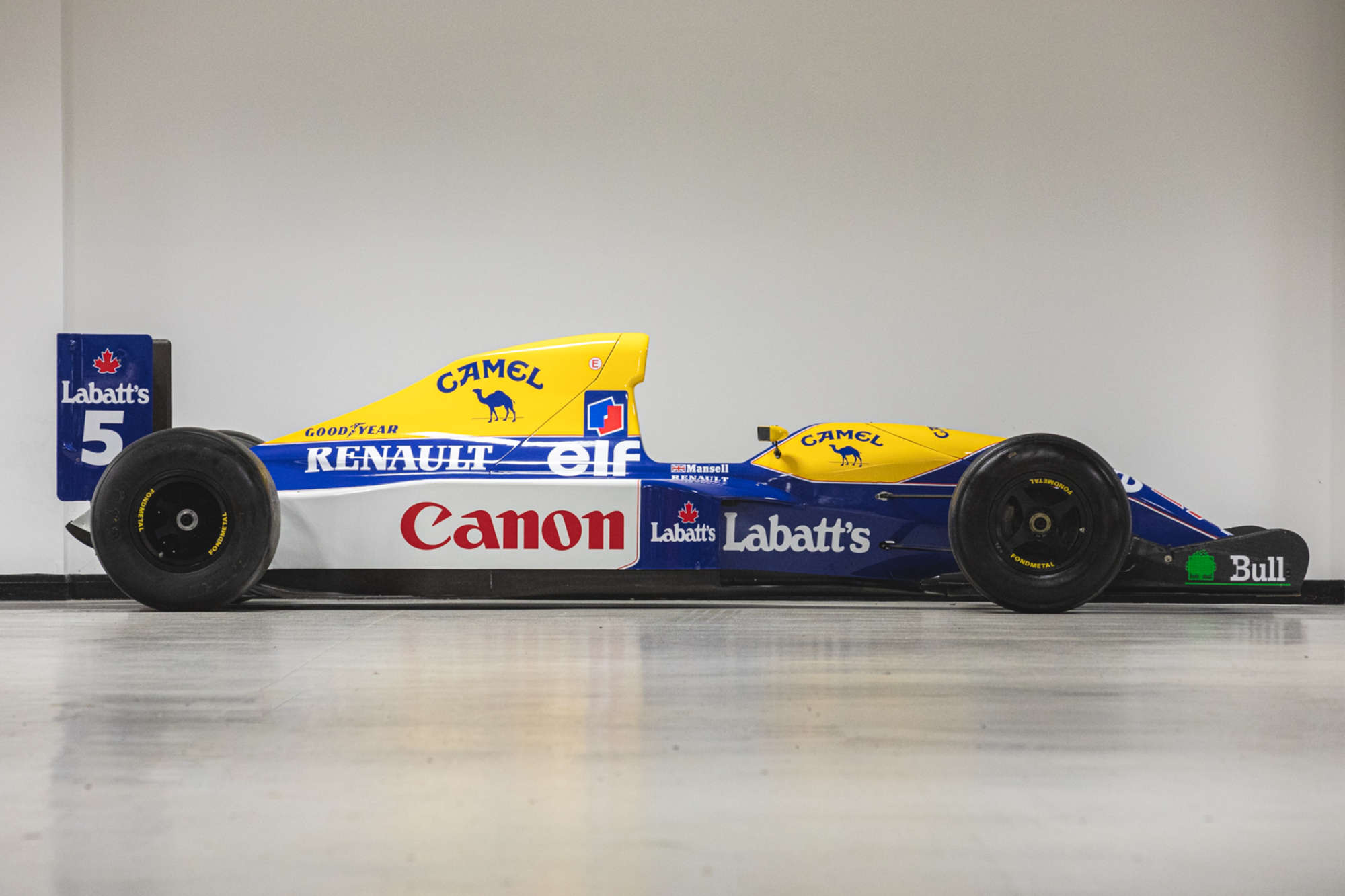 Williams F1 - ‘Red 5’ FW14 Display Car-Sold