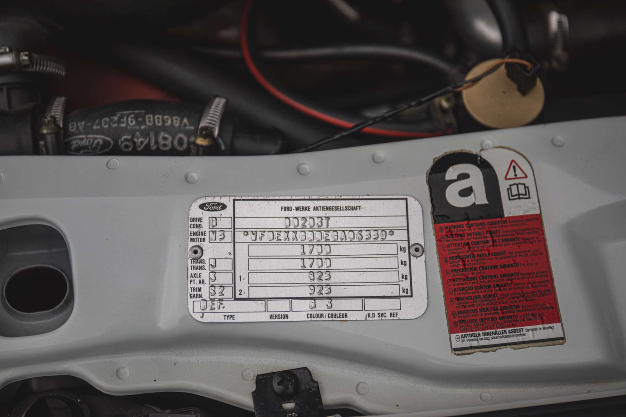 1987 Ford Sierra RS Cosworth-Sold