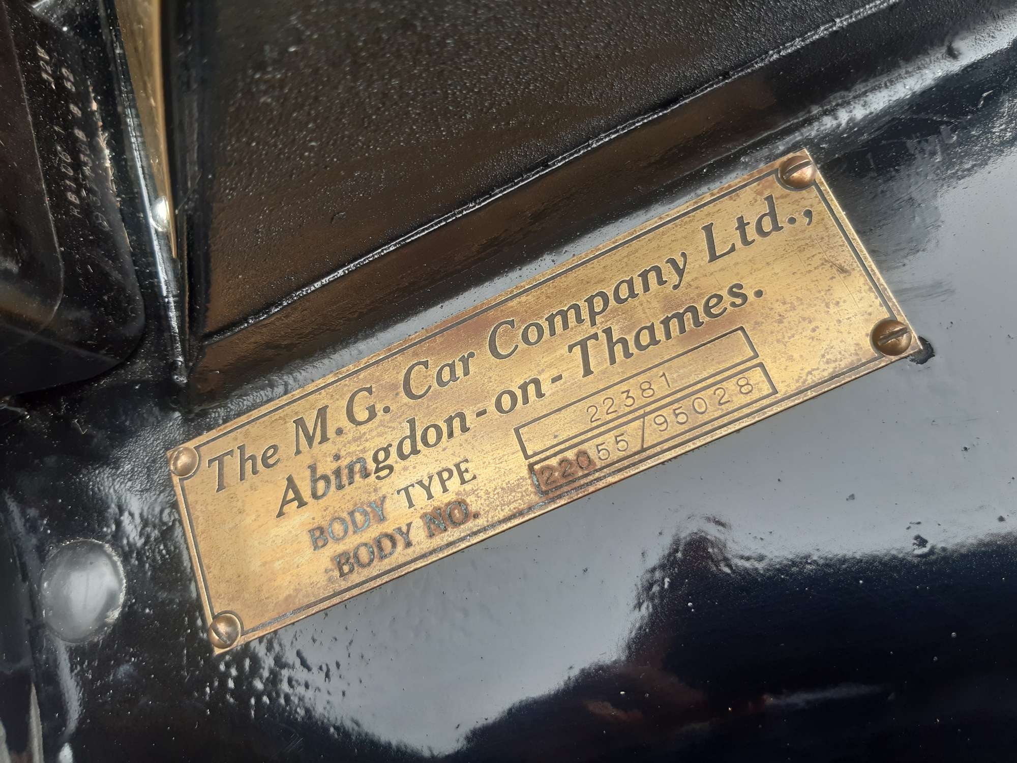 1952 MG TD Midget-Auction Lot