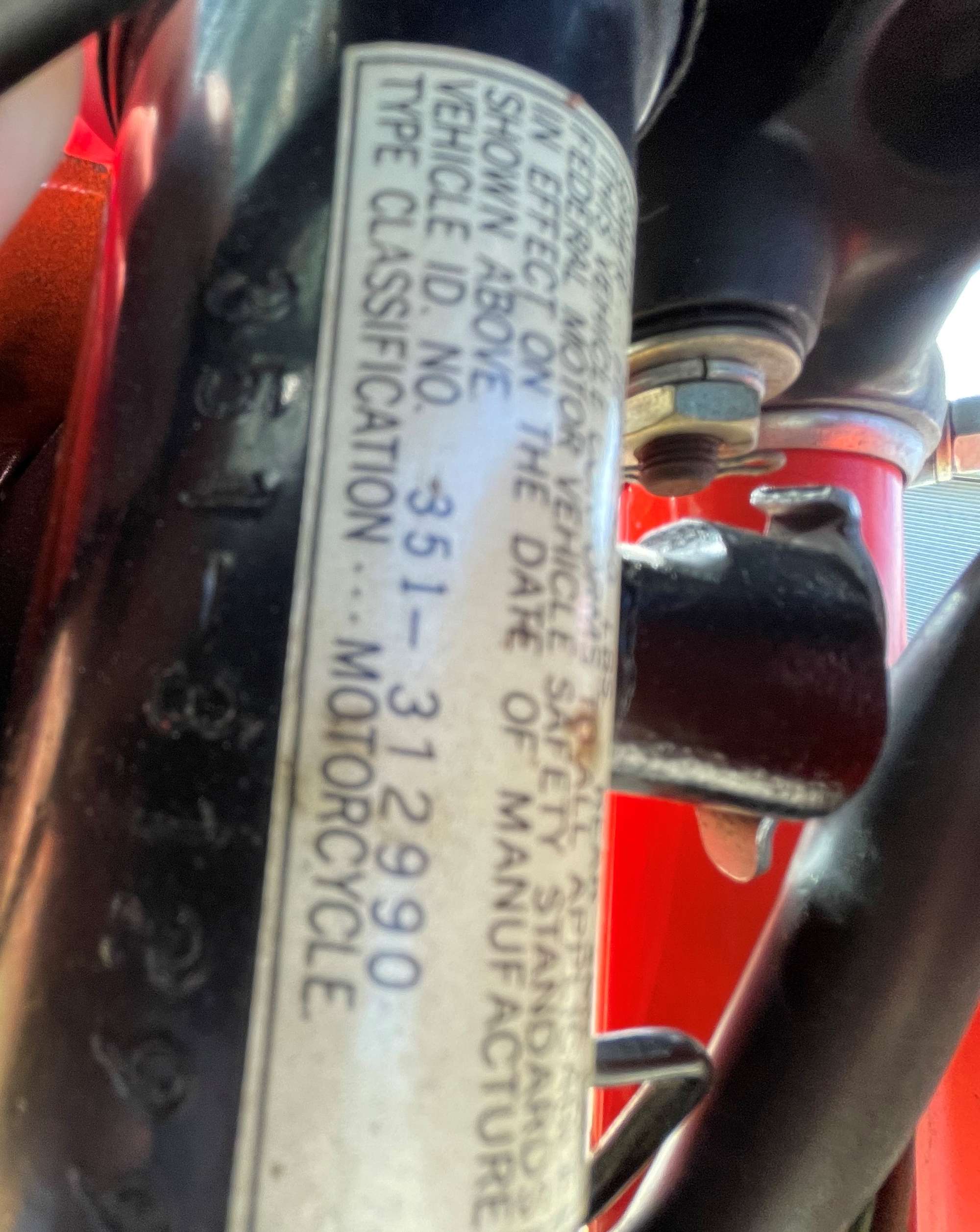 1975 Yamaha RD350 350cc-Sold