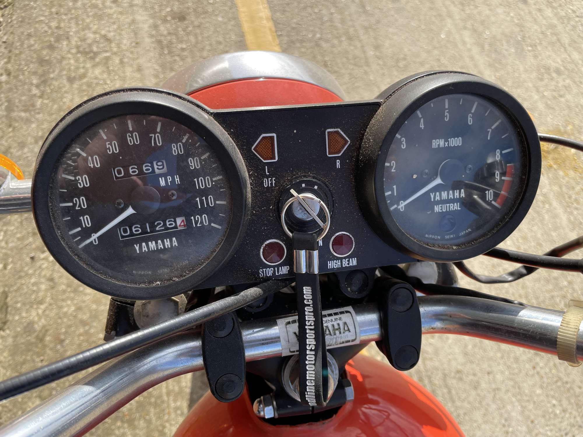 1975 Yamaha RD350 350cc-Sold