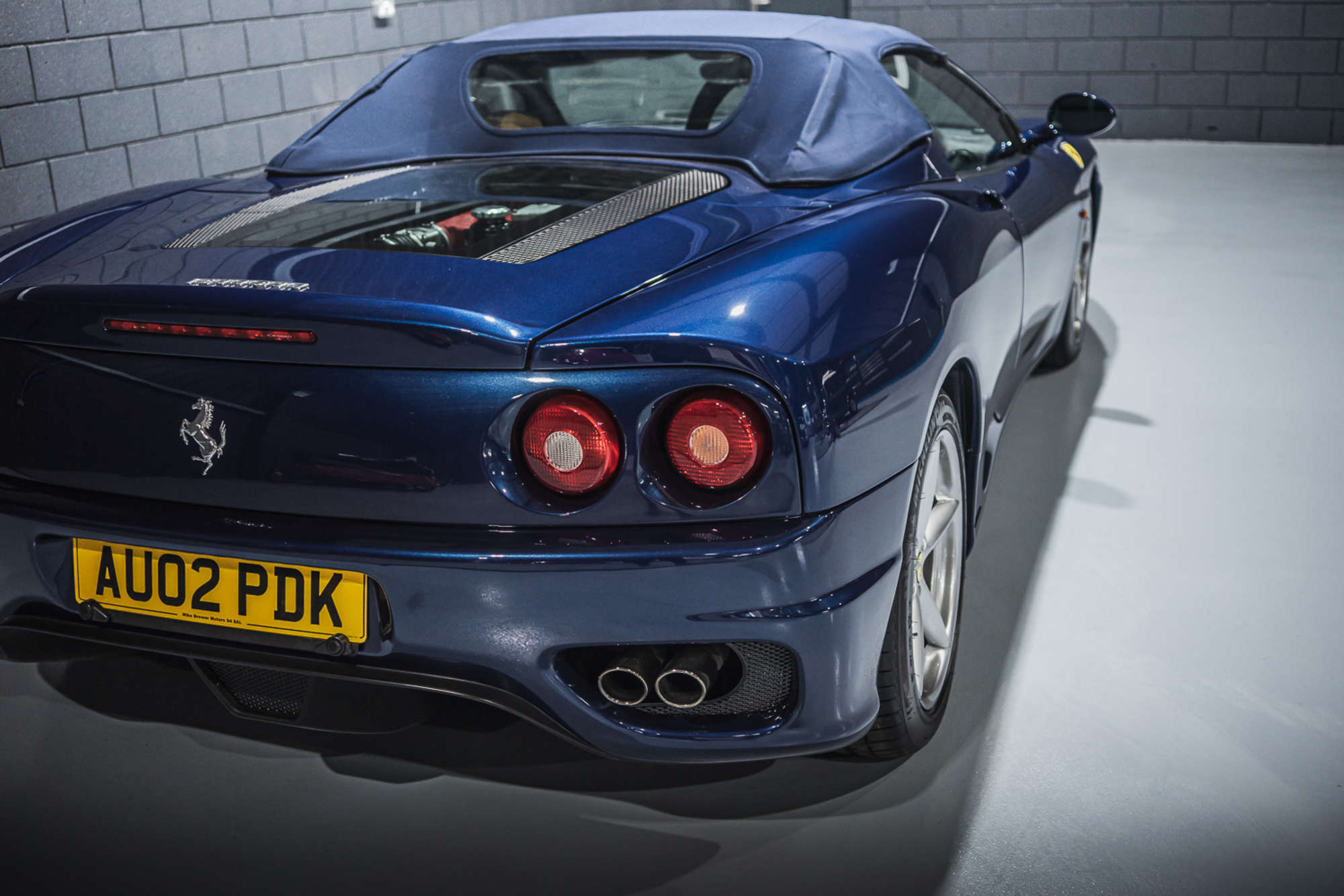 2002 Ferrari 360 Spider F1-Sold