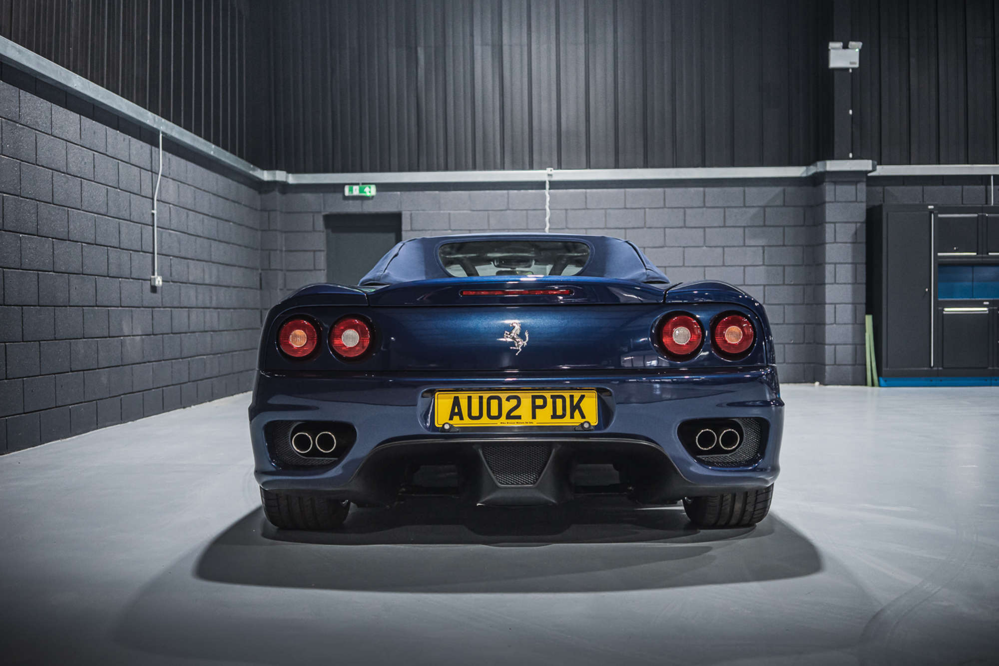 2002 Ferrari 360 Spider F1-Sold