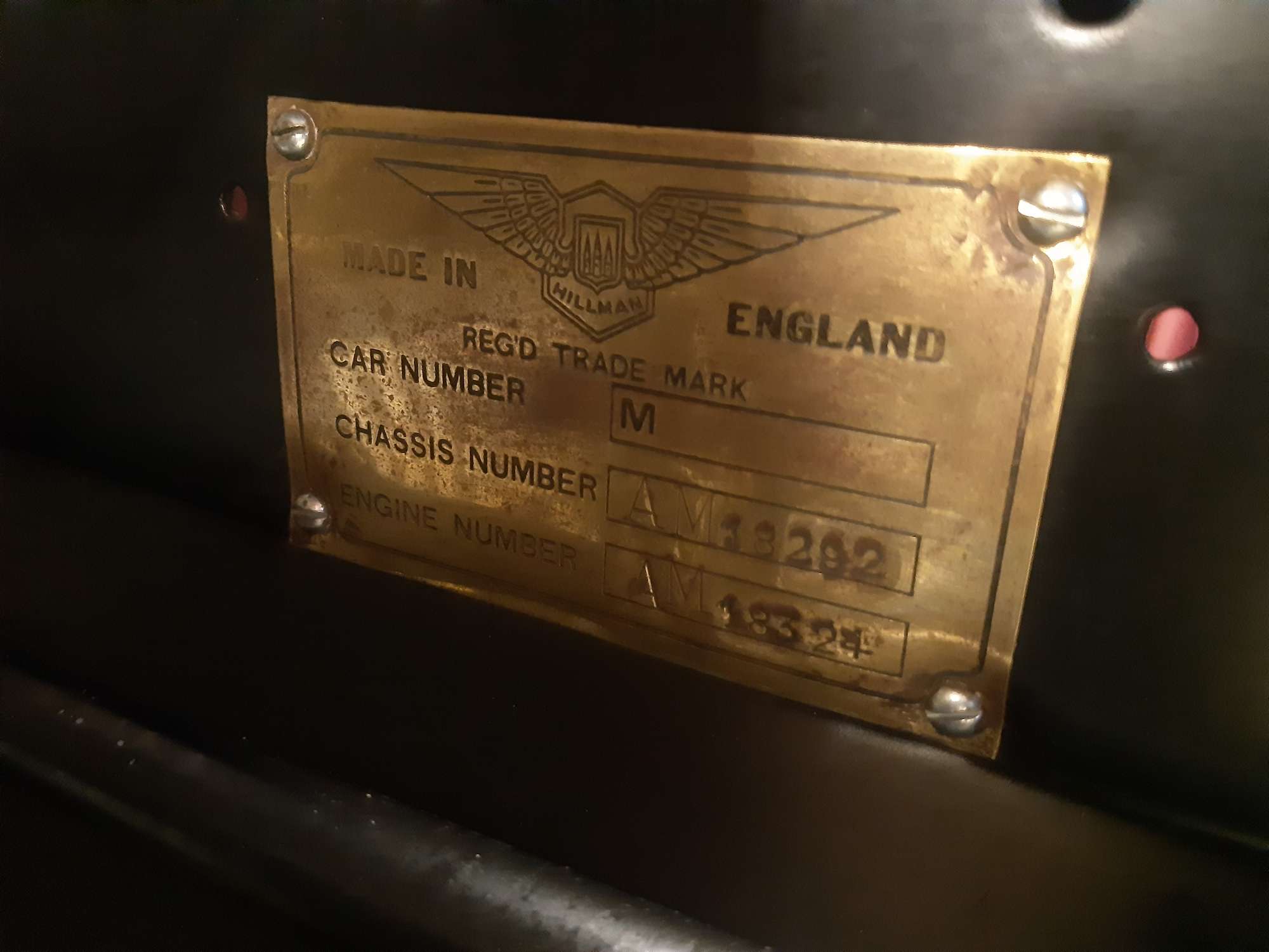 1934 Hillman Minx Tourer-Auction Lot