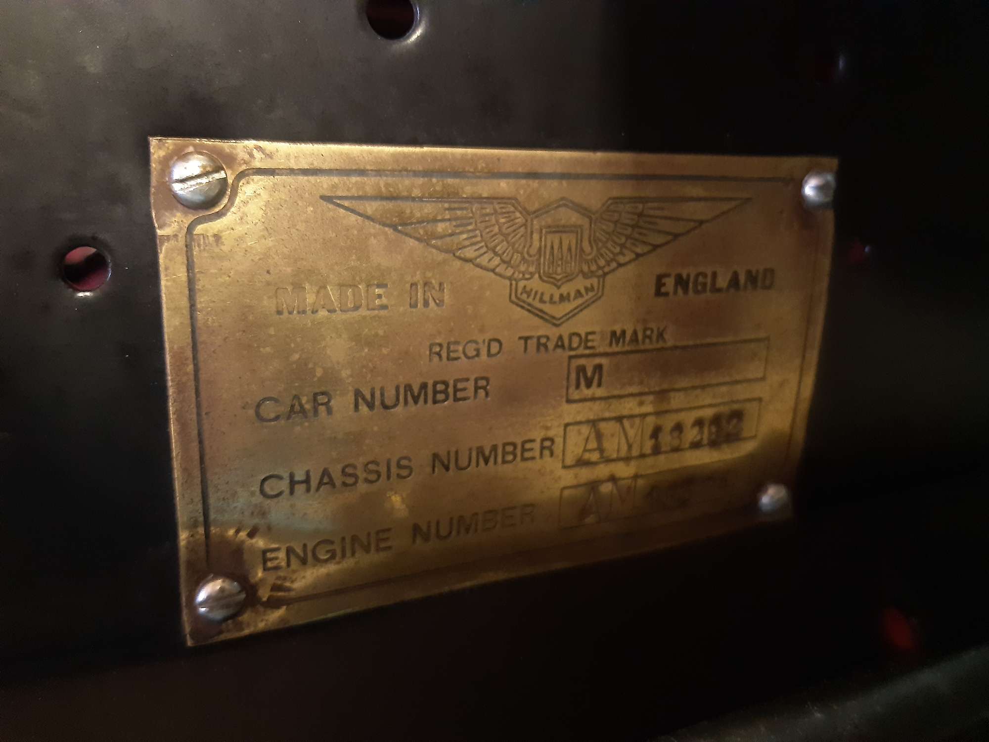 1934 Hillman Minx Tourer-Auction Lot