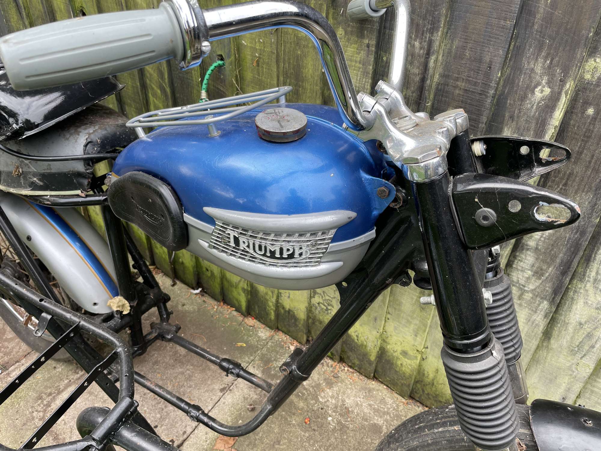 1959 Triumph T100 Tiger 500cc Project-Sold