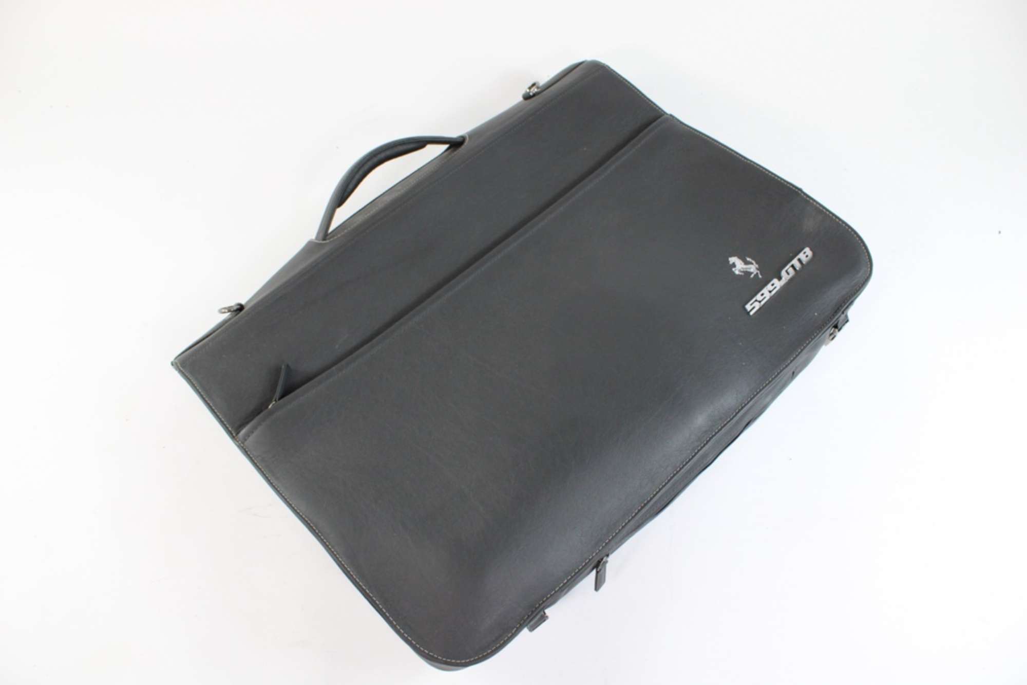 2007-2012 Ferrari 599 Black Leather Carbon Fibre Detail Suit-Sold