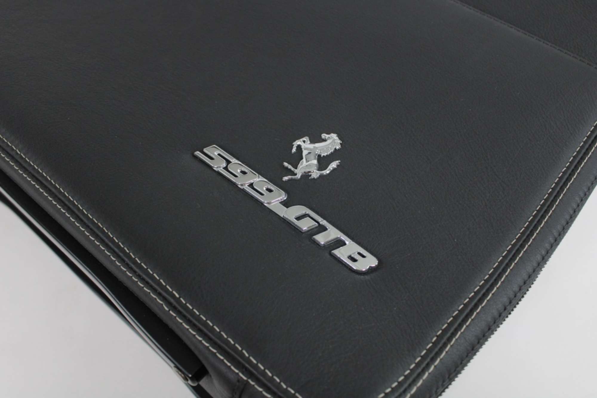 2007-2012 Ferrari 599 Black Leather Carbon Fibre Detail Suit-Sold