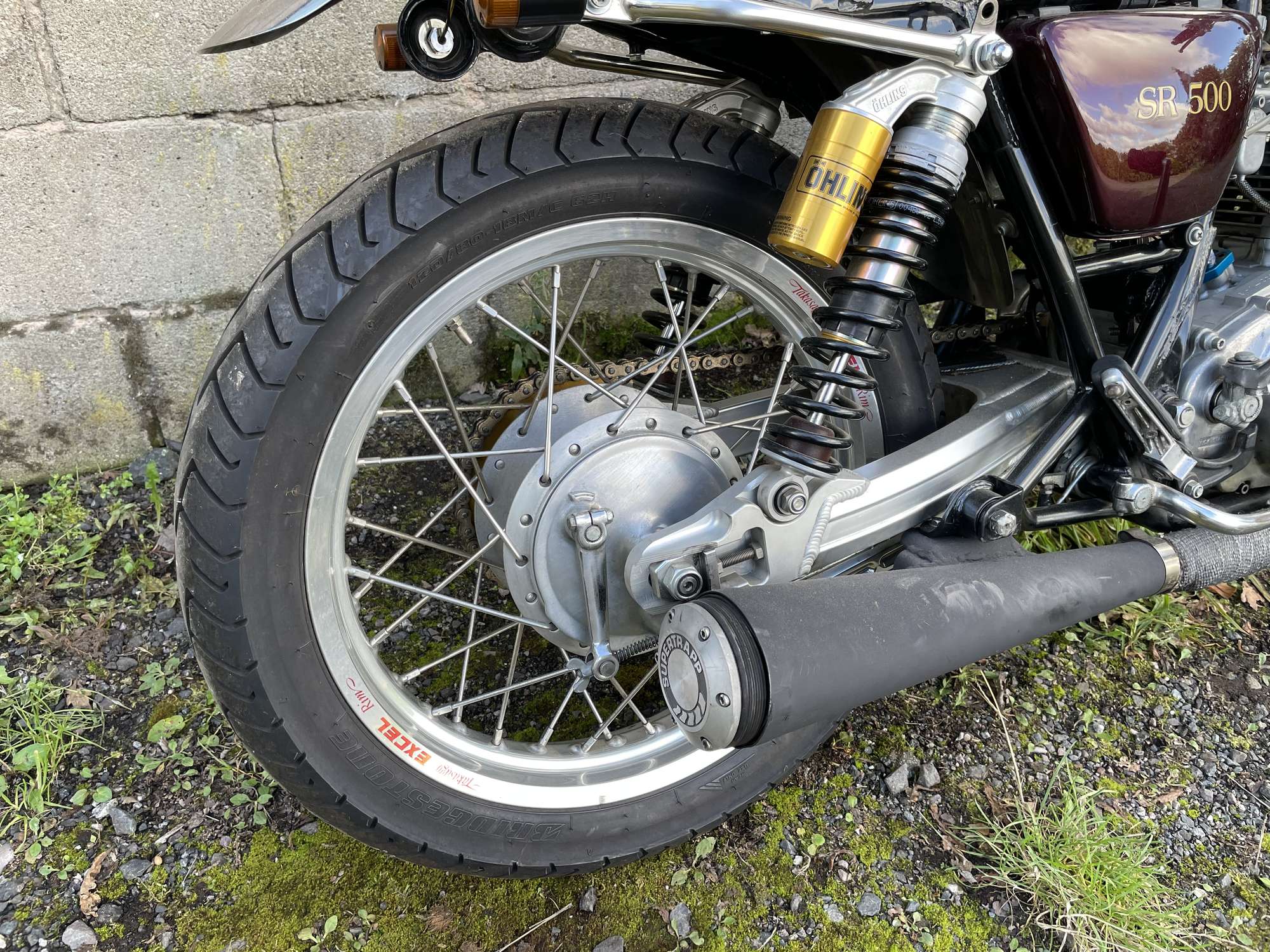 1979 Yamaha SR500 Cafe Racer 500cc-Auction Lot