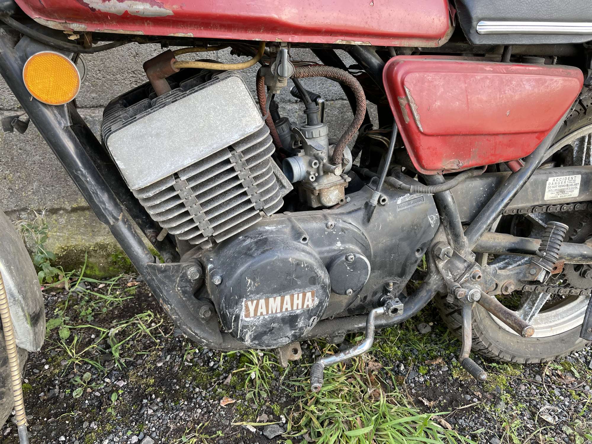 1977 Yamaha RD400D -Sold