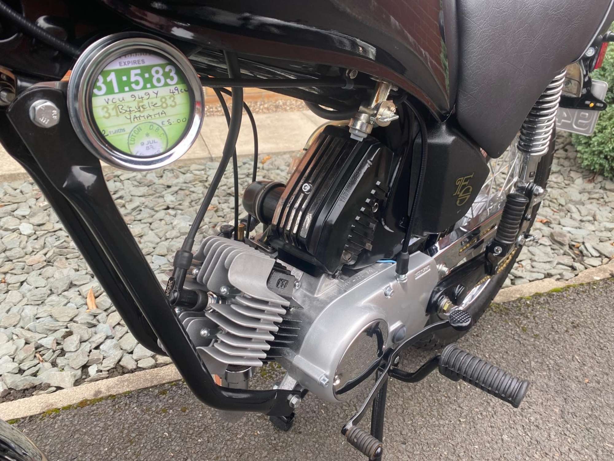 1983 Yamaha FS1 SE 49cc-Auction Lot