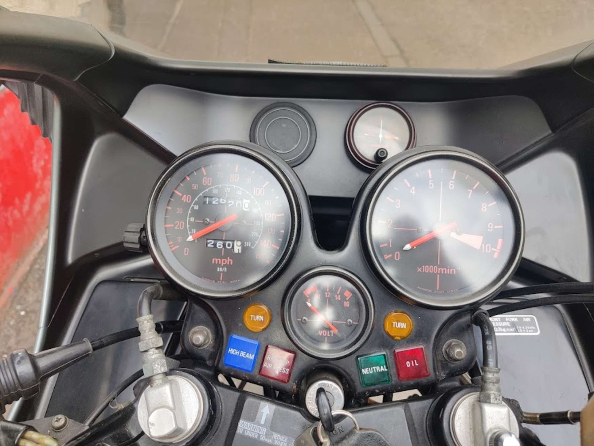 1981 Honda CBX Supersport 1000cc-Auction Lot