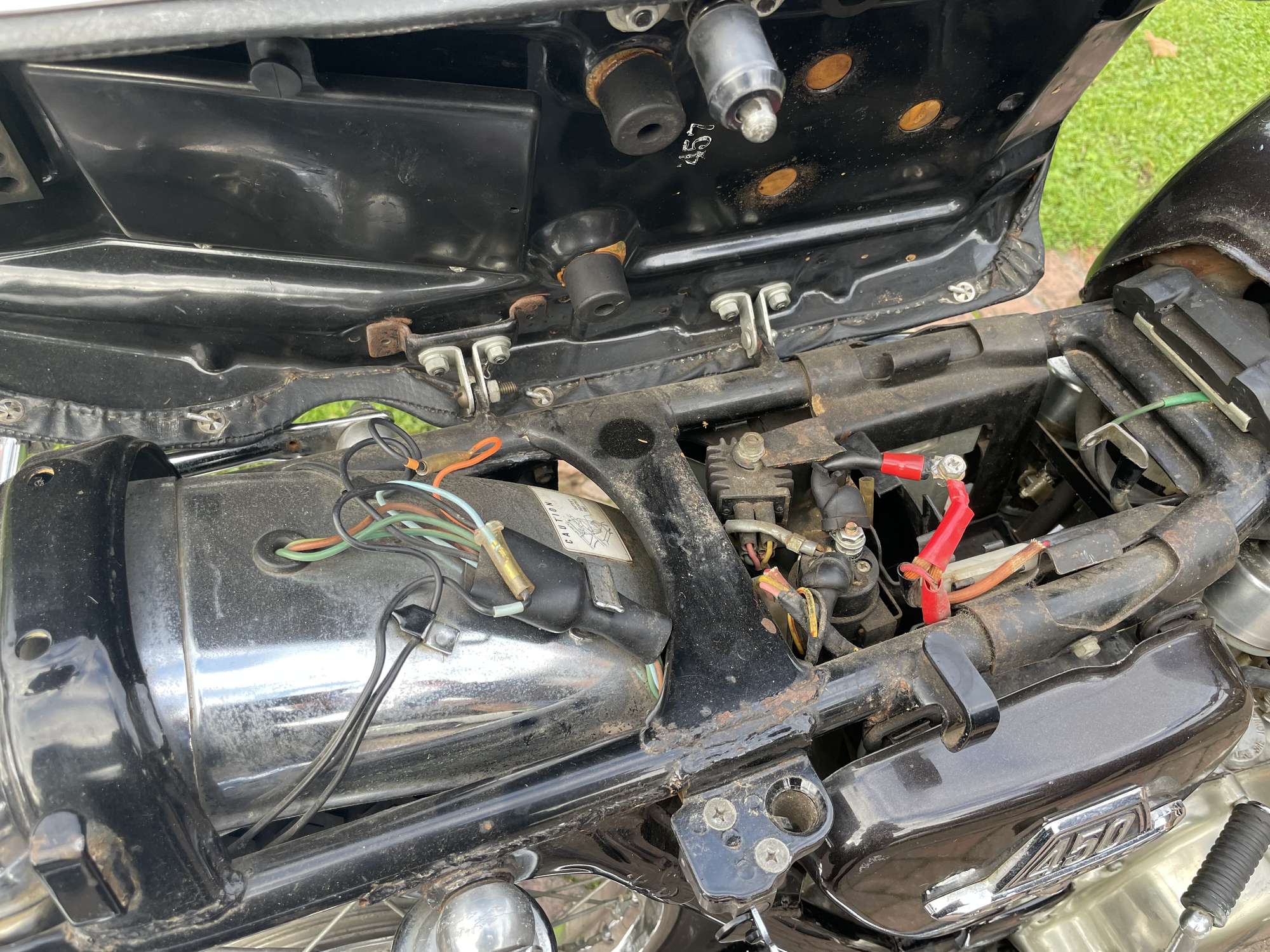 1972 Honda CB450 K6 Super Sport 450cc-Auction Lot