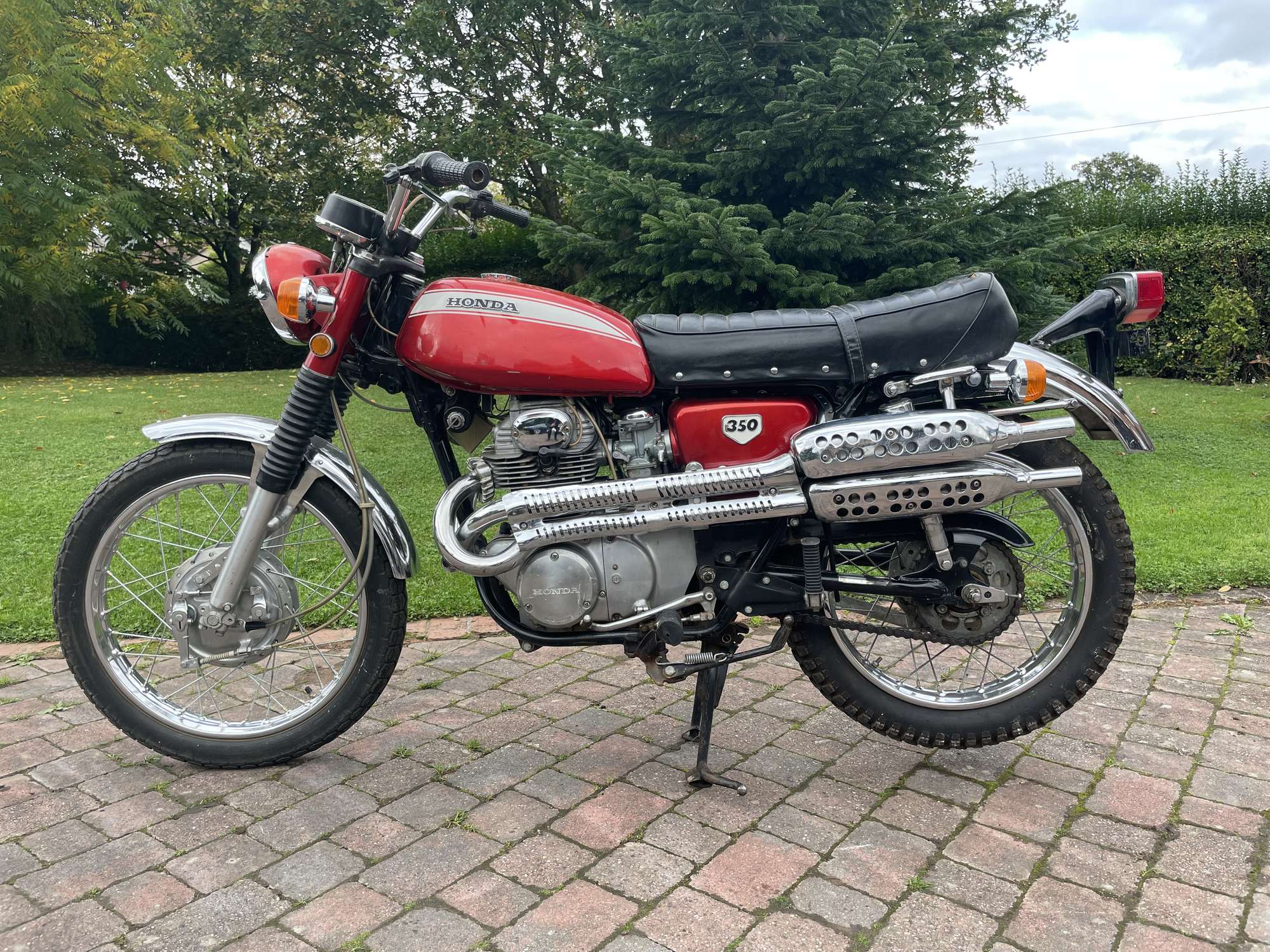 1969 Honda CL350 K2 Scrambler 350cc-Sold