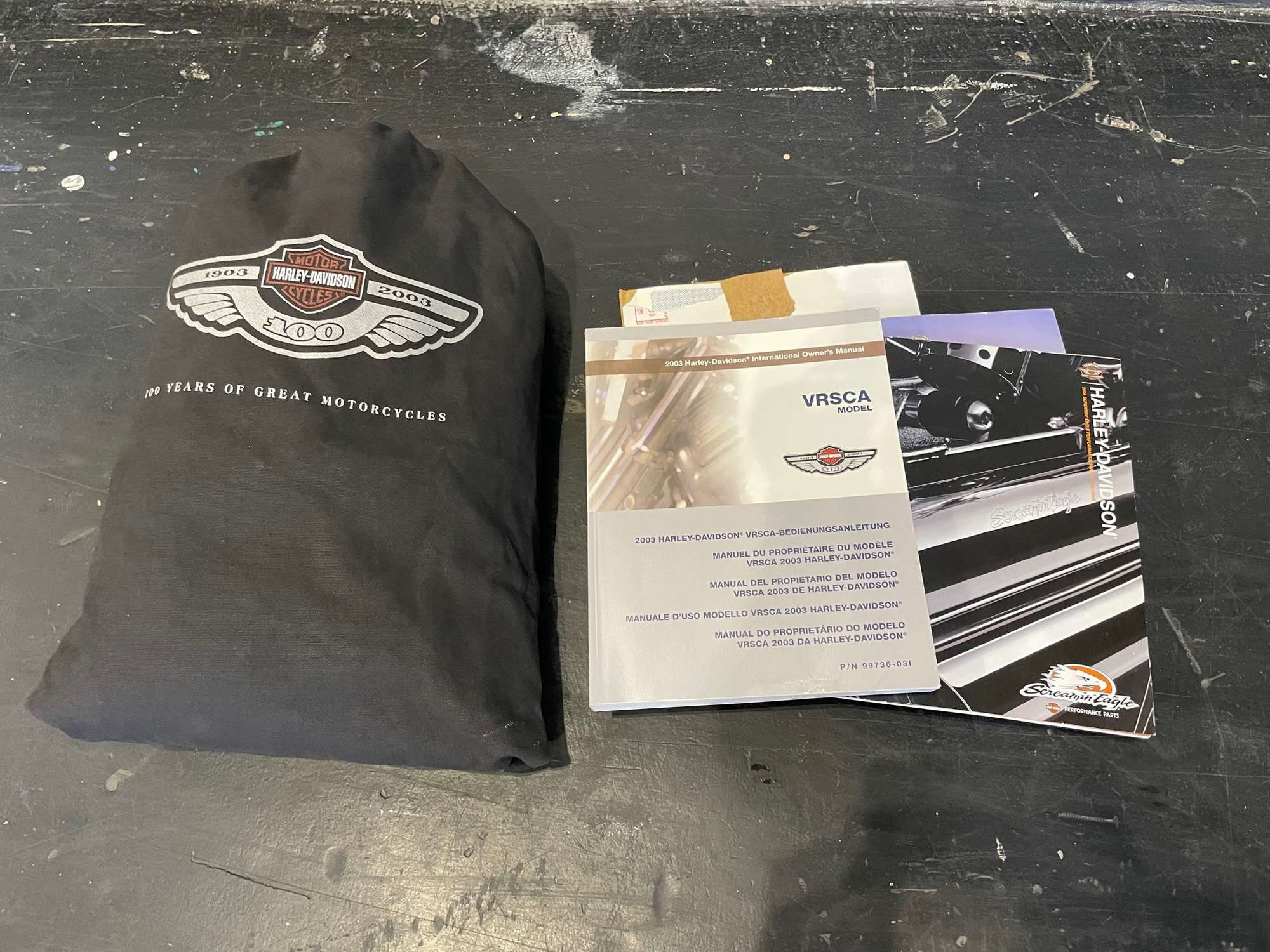 2003 Harley Davidson VRSCA V-Rod 1150cc-Auction Lot